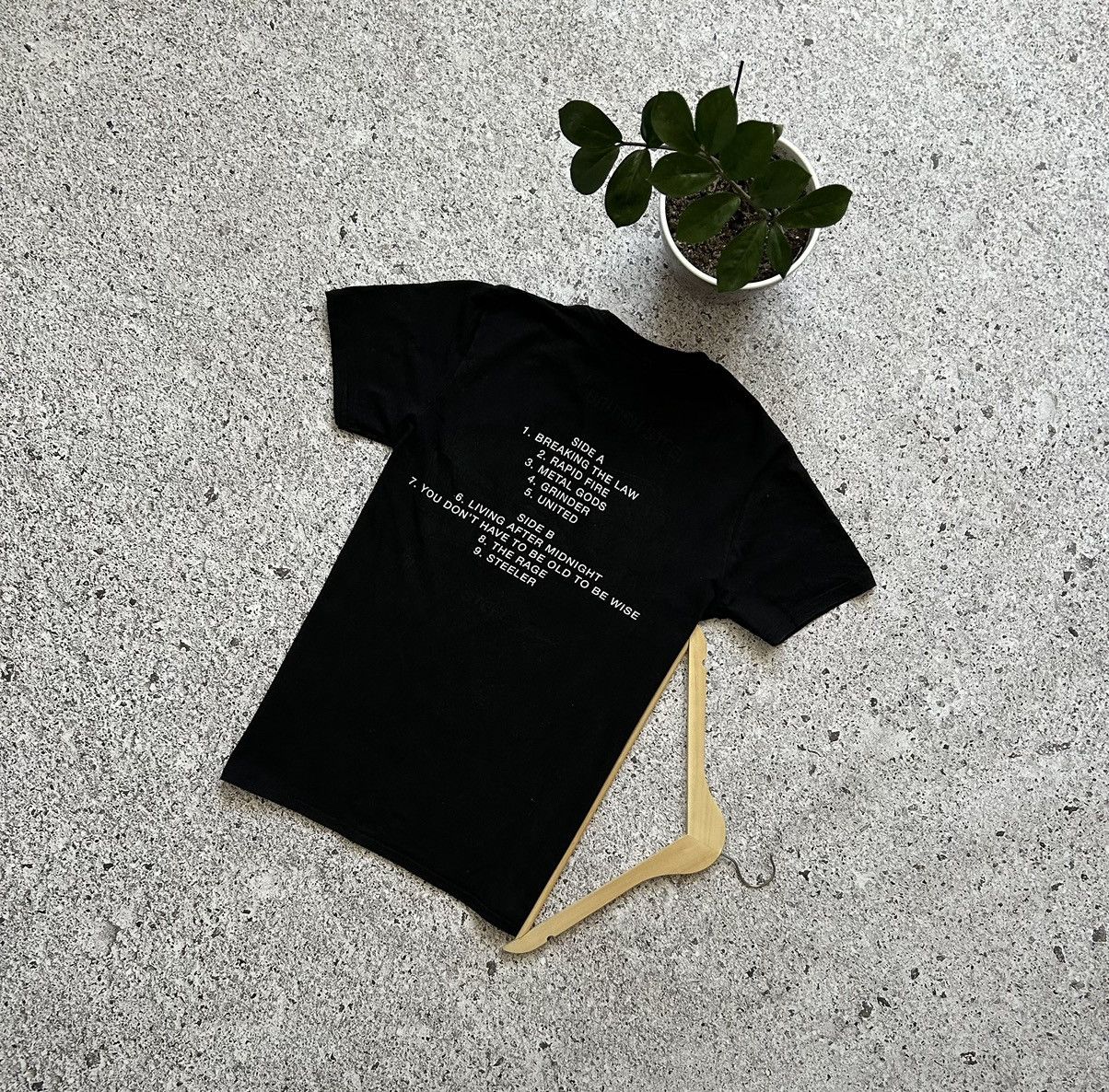 Band Tees × Vintage Vintage 00s Judas Priest British Steel Rock Band T-Shirt Size US S / EU 44-46 / 1 - 2 Thumbnail