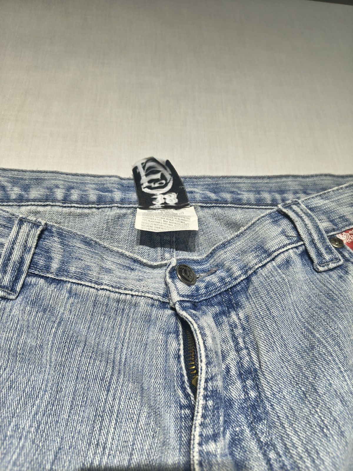 Southpole RARE TOWNZ Y2K BAGGY DENIM JEANS 🔥(011) Size US 38 / EU 54 - 14 Thumbnail