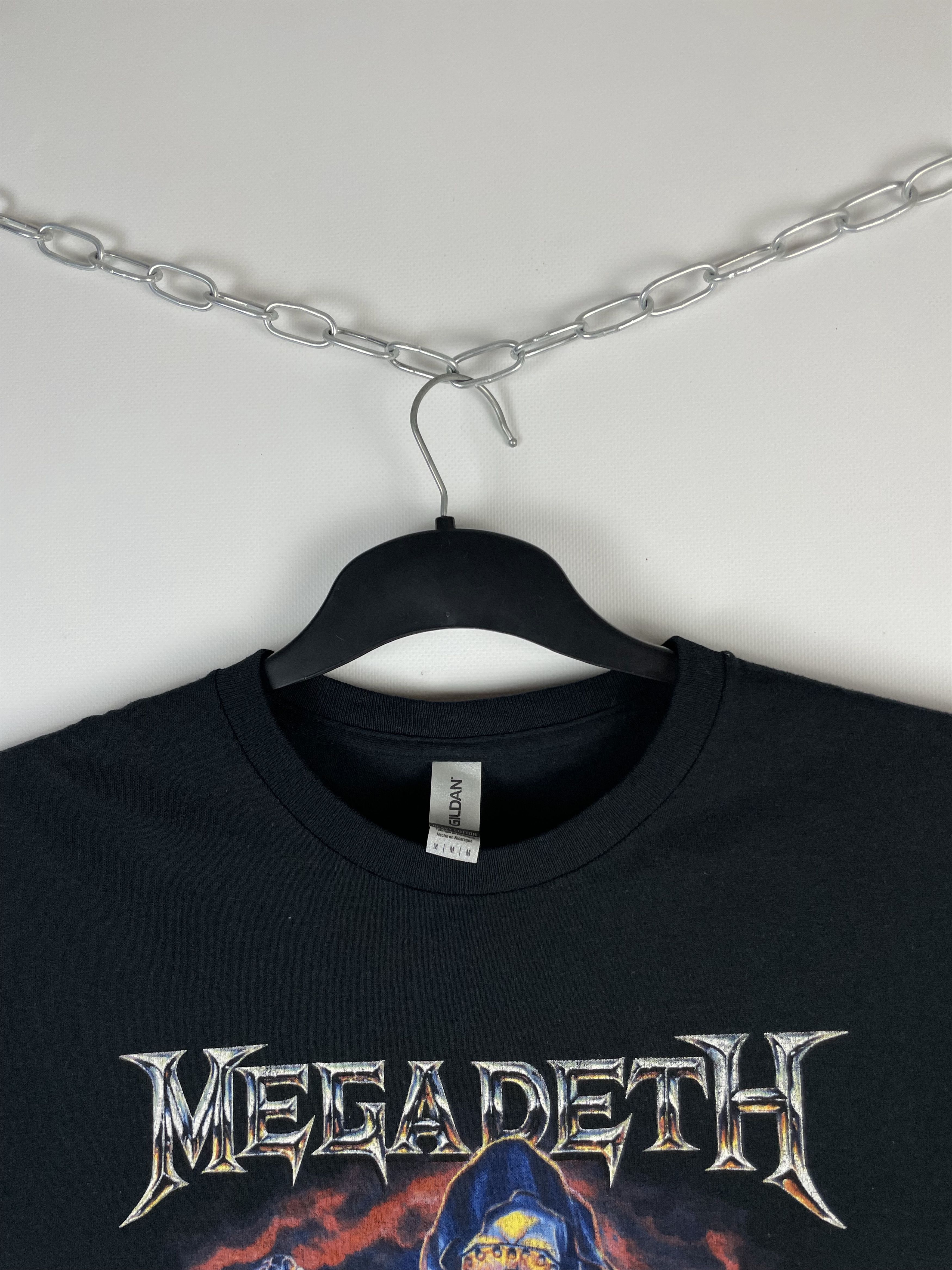 Band Tees × Megadeth × Vintage Vintage Megadeth Band T Shirt Size US M / EU 48-50 / 2 - 4 Thumbnail