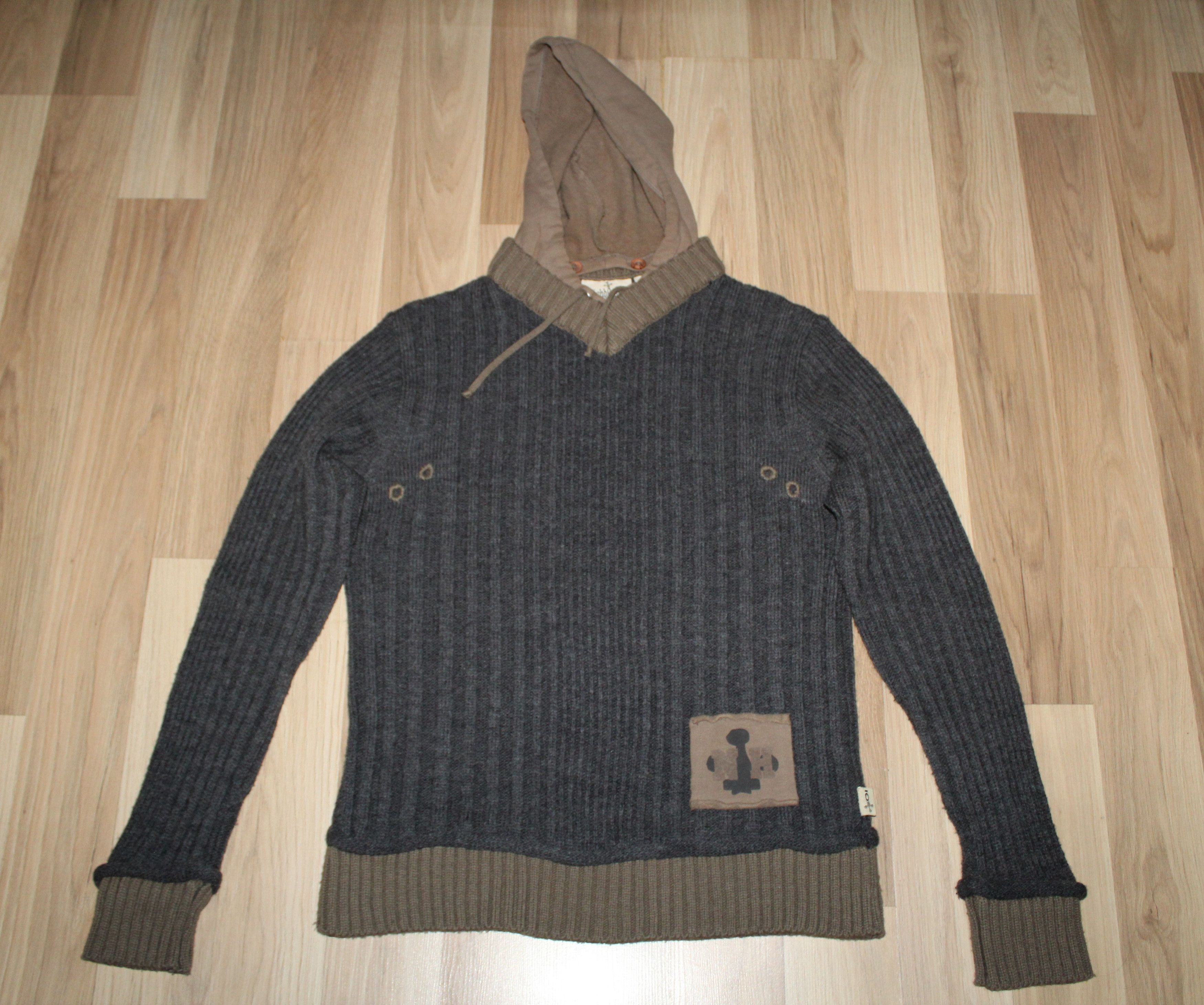 Japanese Brand × Neighborhood 2000s Vintage Neighborhood NYC Wool Knit Sweater Sz M Y2K Size US M / EU 48-50 / 2 - 1 Thumbnail