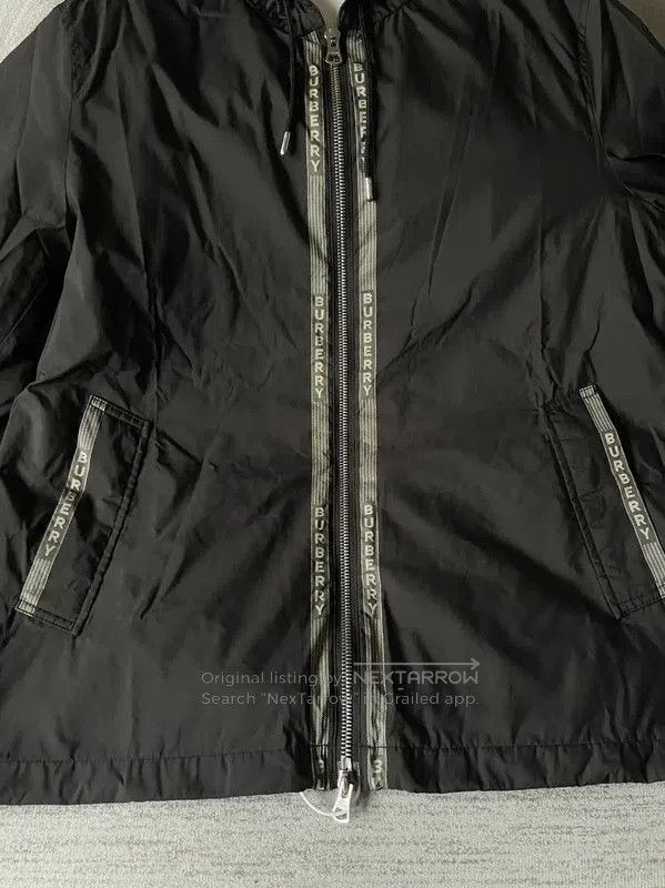 Burberry Burberry Black Lightweight Men's Hooded Jacket. Size US XL / EU 56 / 4 - 8 Thumbnail