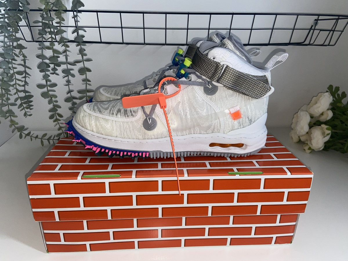 image of Nike x Off White Air Force 1 Shoes, Men's (Size 12)