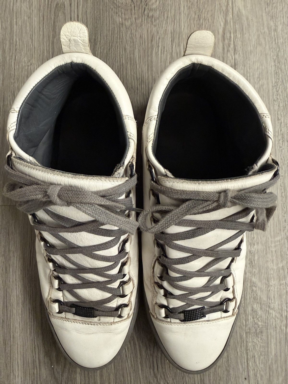 Balenciaga Balenciaga Arena Sneakers White/Grey US9 Size US 9 / EU 42 - 3 Thumbnail