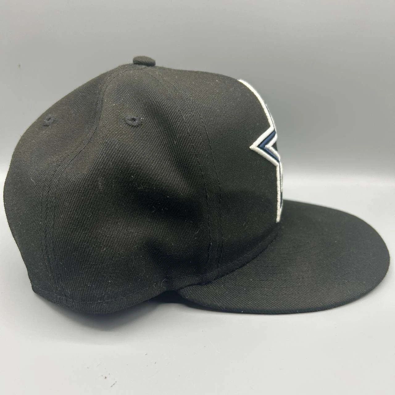 New Era Dallas Cowboys Hat Men Black Gray Embroidered Snap Back Cap Size ONE SIZE - 3 Thumbnail