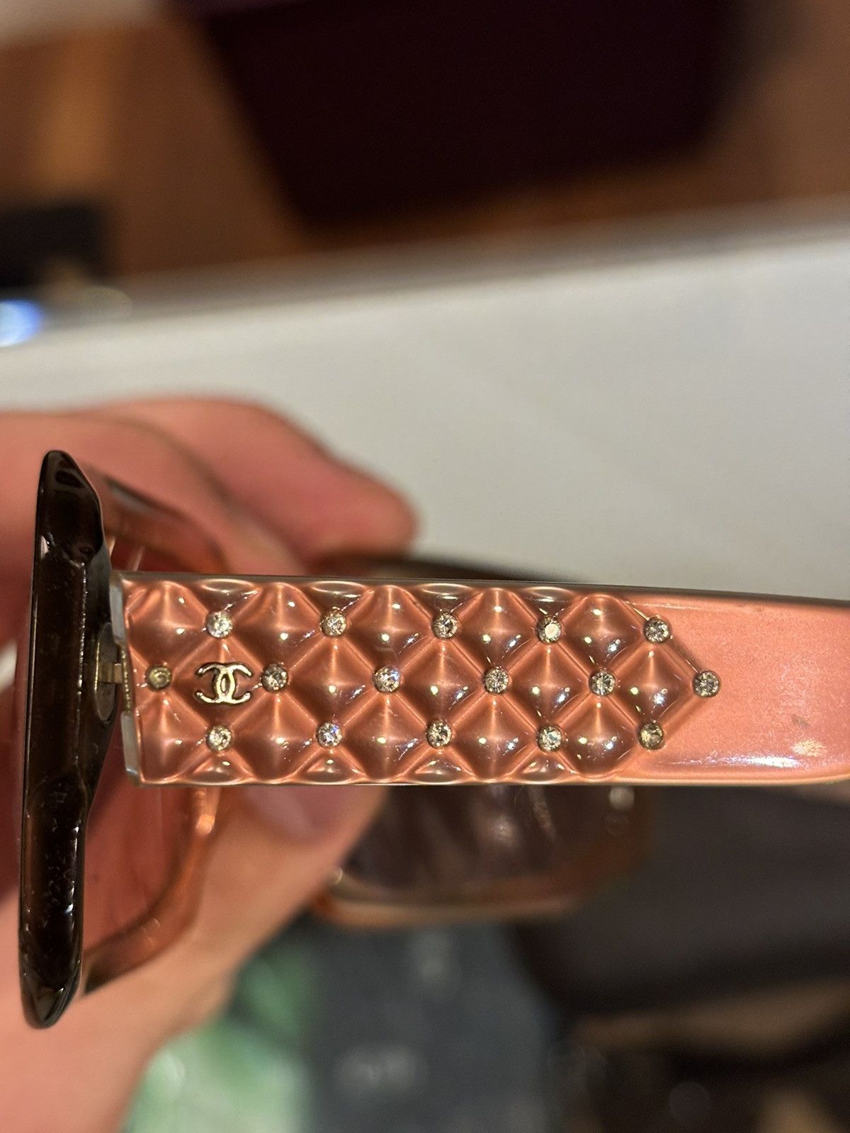 Chanel Chanel Swarovski Crystal Glasses Size ONE SIZE - 7 Thumbnail