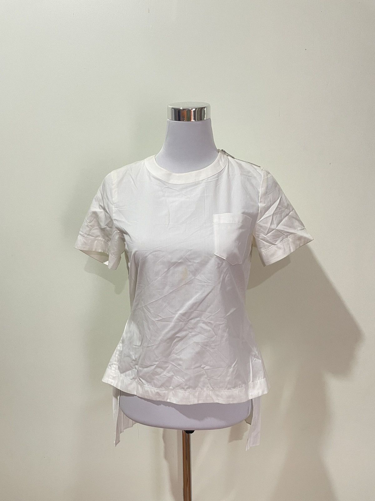 Sacai hybrid dress tshirt