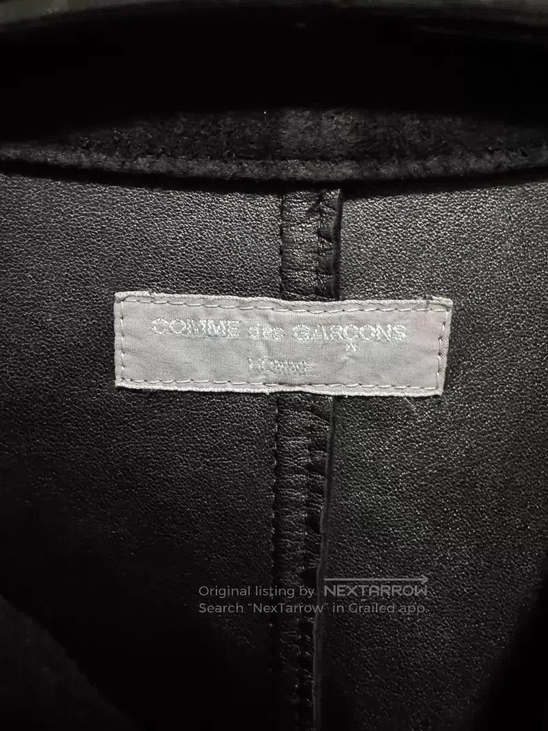 Comme des Garcons Comme des Garcons size F Black suede jacket Size US S / EU 44-46 / 1 - 3 Thumbnail