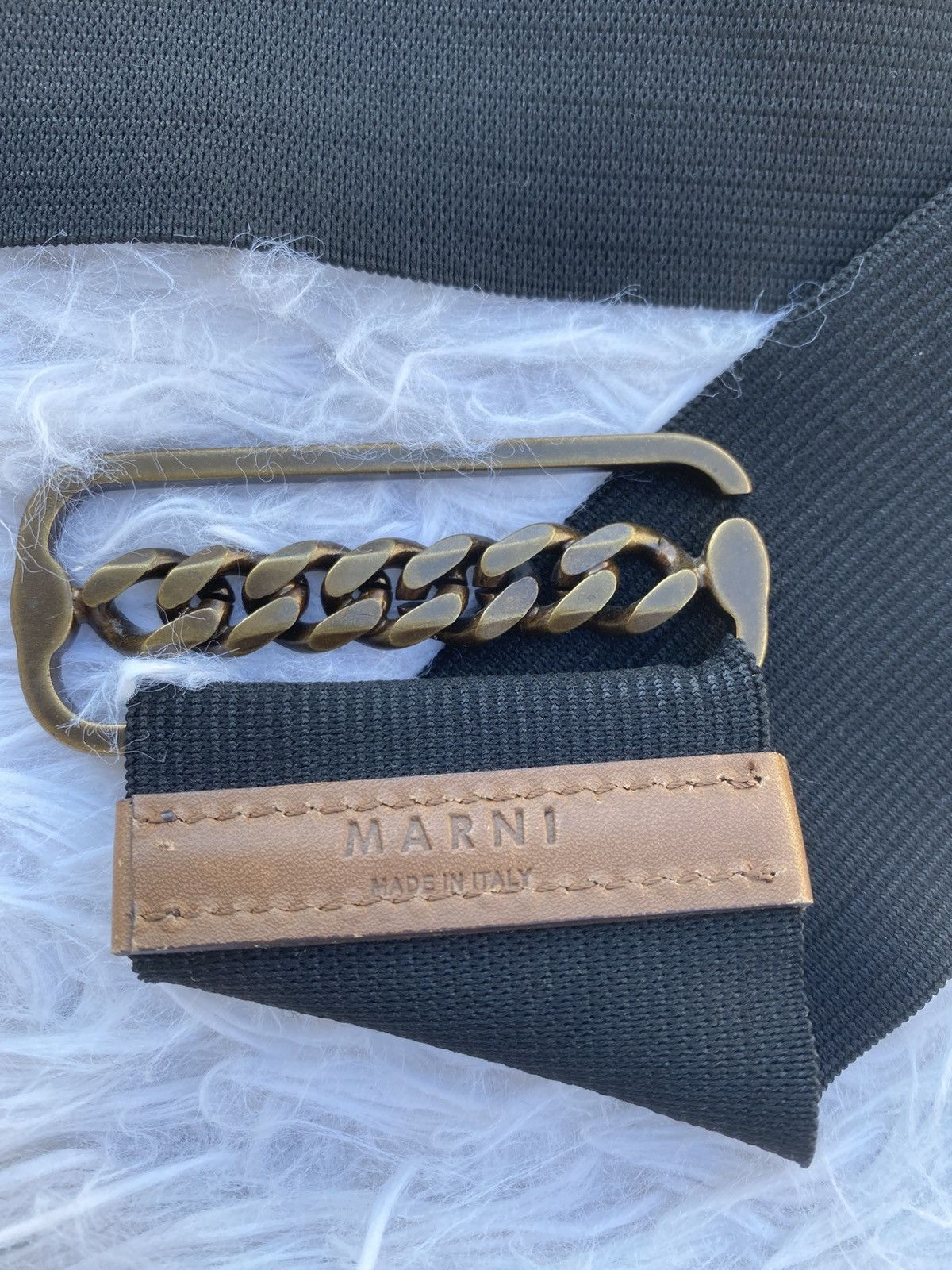 Marni Rare Vintage MARNI Stretch Belt Size ONE SIZE - 4 Thumbnail