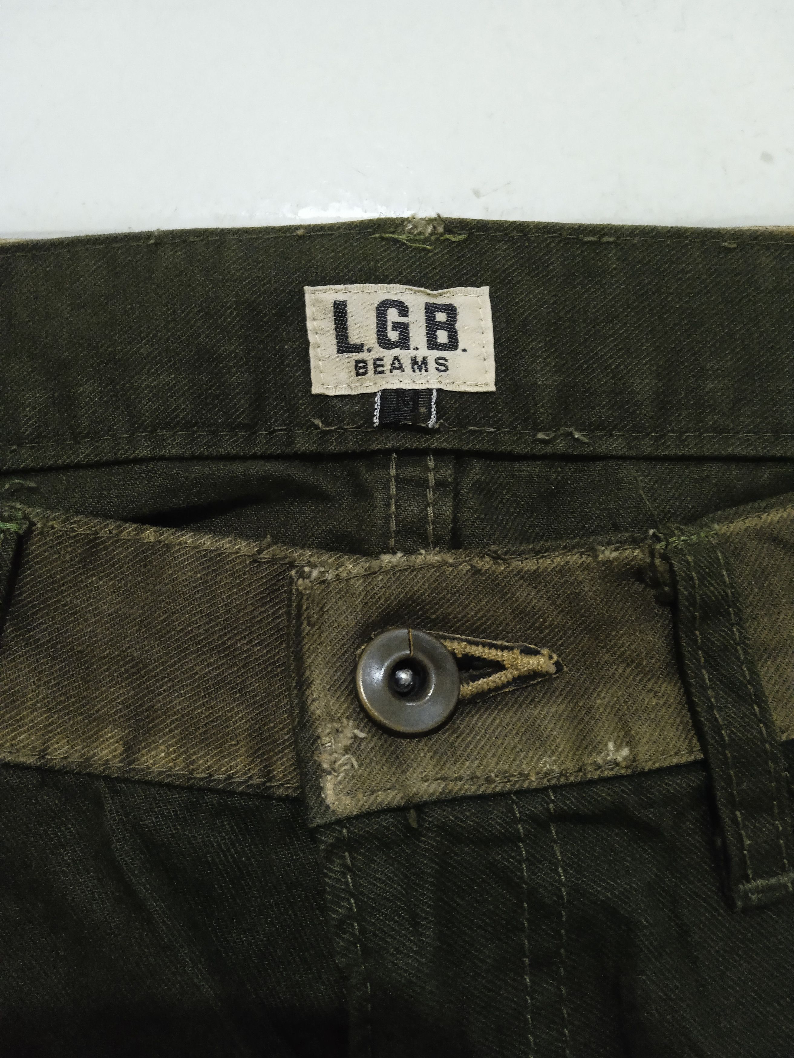 Le Grande Bleu (L.G.B.) L.G.B. Double Knee Furr Pants Size US 30 / EU 46 - 7 Thumbnail