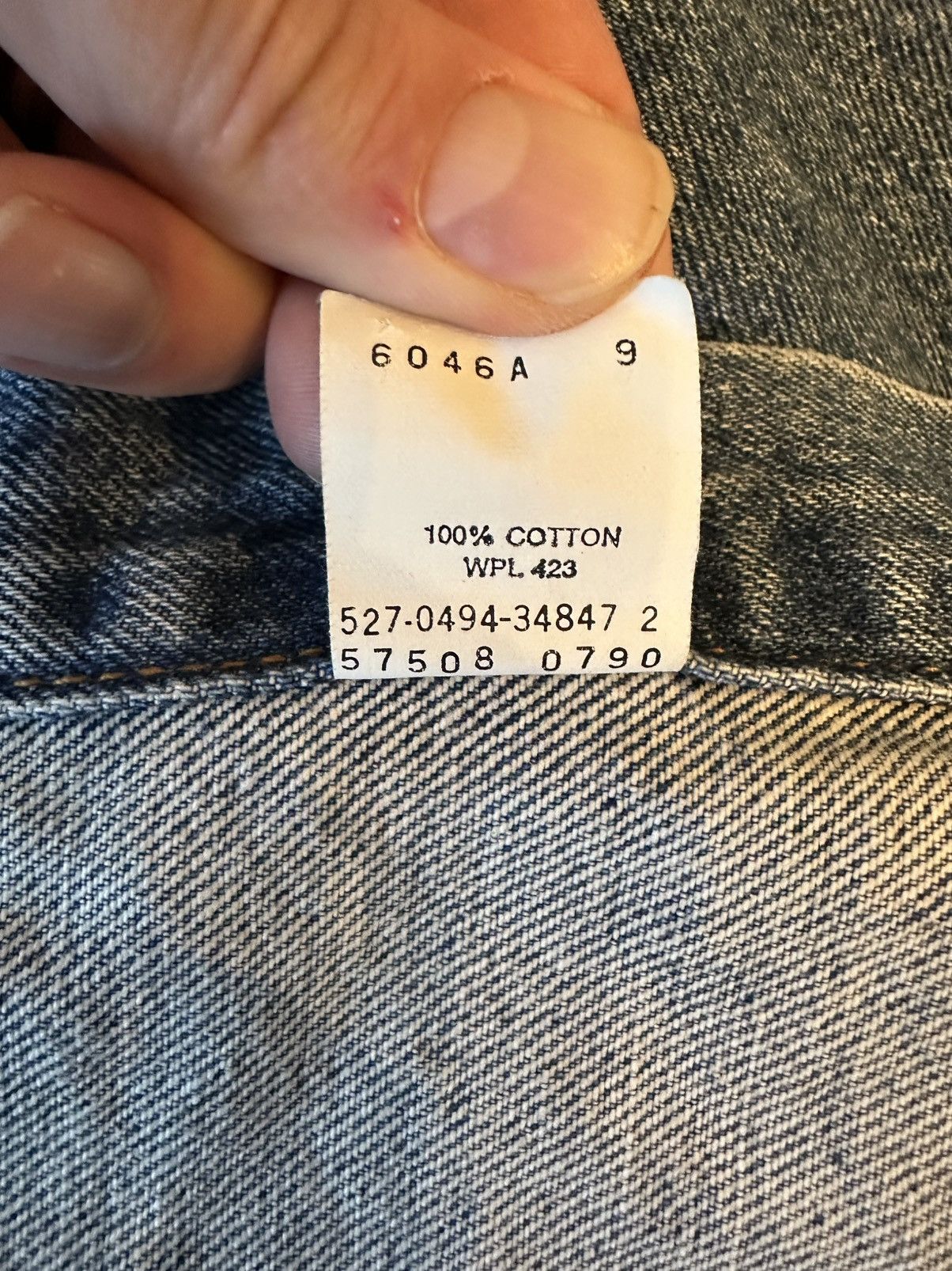 Levi's VTG Levi's Denim Trucker Women’s Medium-USA 90s Jean Jacket Size M / US 6-8 / IT 42-44 - 12 Thumbnail