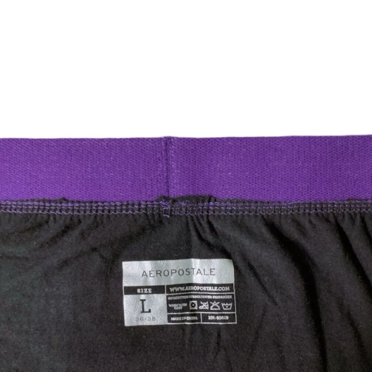 Aeropostale Aeropostale Men’s Black / Purple Boxer Briefs Size Large Size 36 - 3 Thumbnail