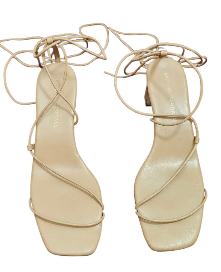 Loeffler Randall Loeffler Randall lace up heel sandals Size 8 B Size US 8 / IT 38 - 2 Thumbnail