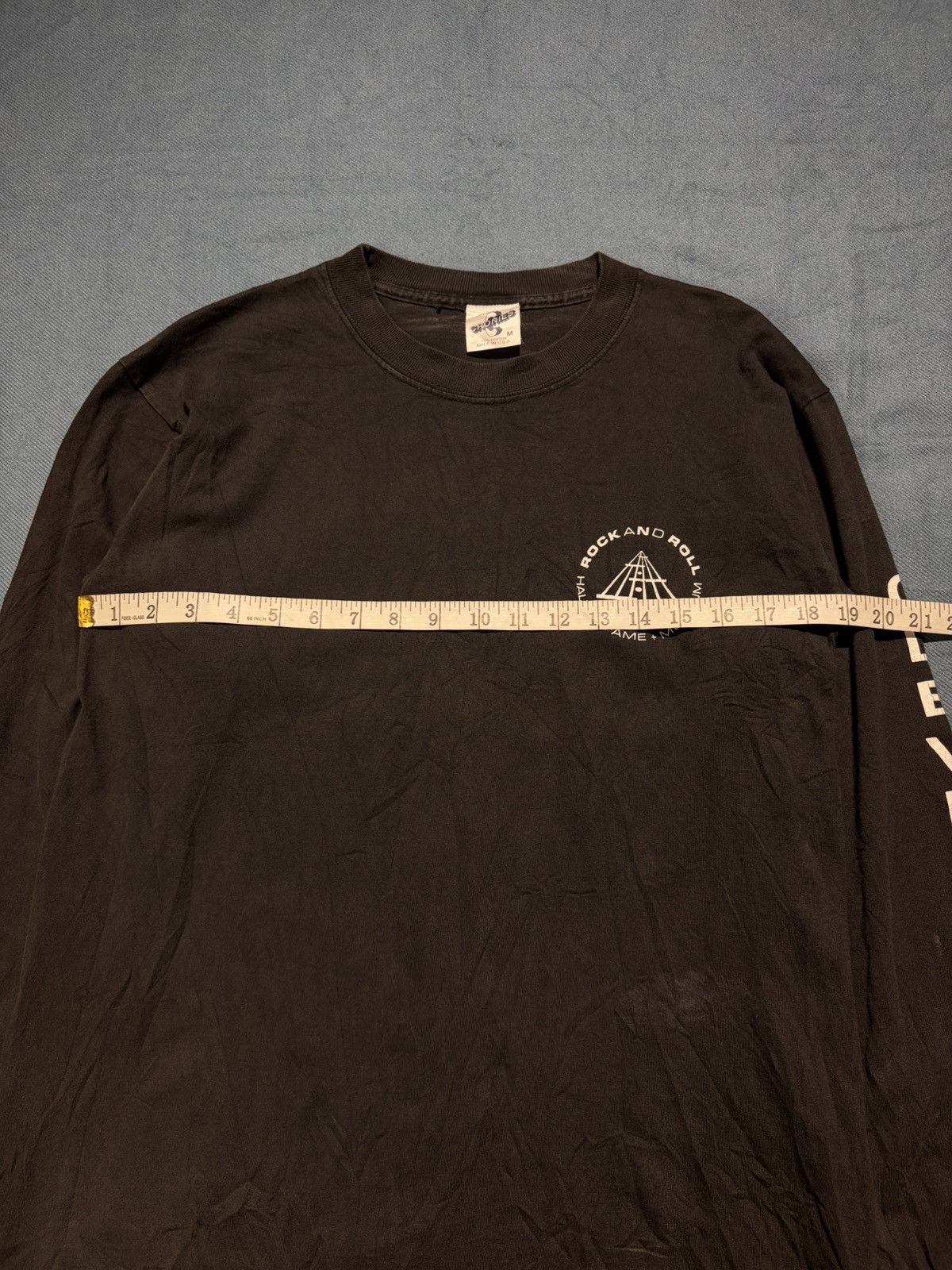 Band Tees 1998 Rock and Roll Hall Of Fame Cronies Tag LS T Shirt Size US M / EU 48-50 / 2 - 7 Thumbnail