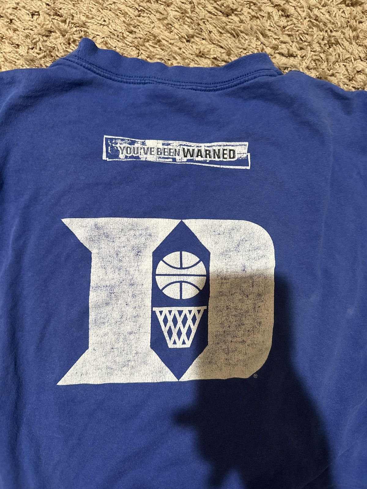 Nike Nike Team Duke Basketball T shirt Size US XL / EU 56 / 4 - 3 Thumbnail