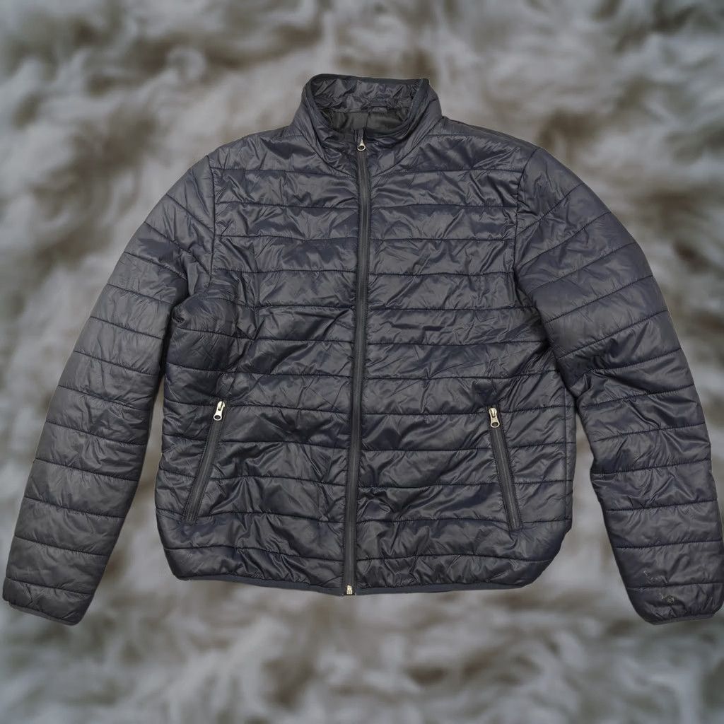 Vintage VINTAGE Recman Jacket Mens 56 Blue Quilted Puffer Insulated Full Zip Pockets Outdoor Size US XL / EU 56 / 4 - 1 Thumbnail