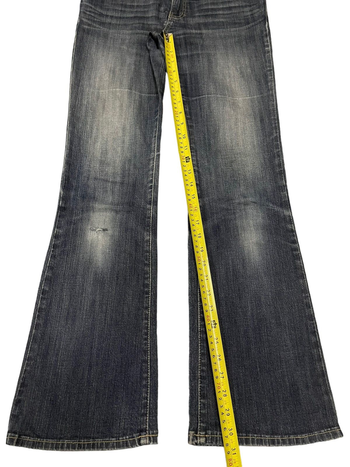 If Six Was Nine Vintage Japanese Brand Blue Wash Style Bootcut Jeans Size US 31 - 13 Thumbnail