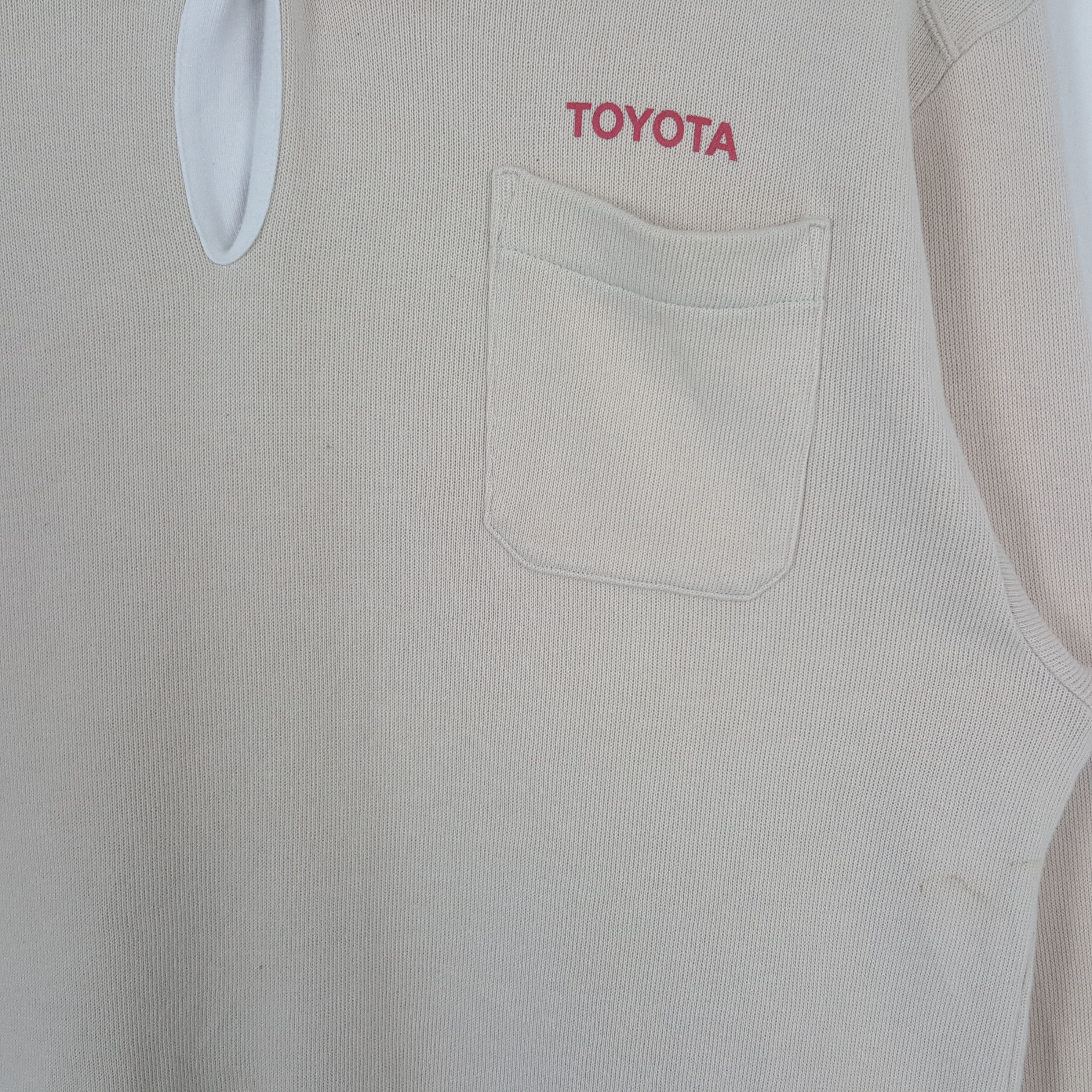 Vintage Vintage Toyota Japanese Brand Racing Sweatshirt C296N5 Size US S / EU 44-46 / 1 - 4 Thumbnail