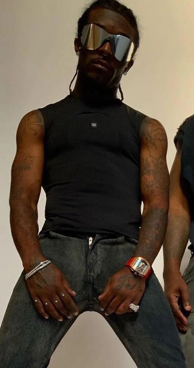 Balenciaga × Gap × Yeezy Yeezy X Gap Engineered By Balenciaga Loose Tank Top "Black" Size US L / EU 52-54 / 3 - 2 Thumbnail