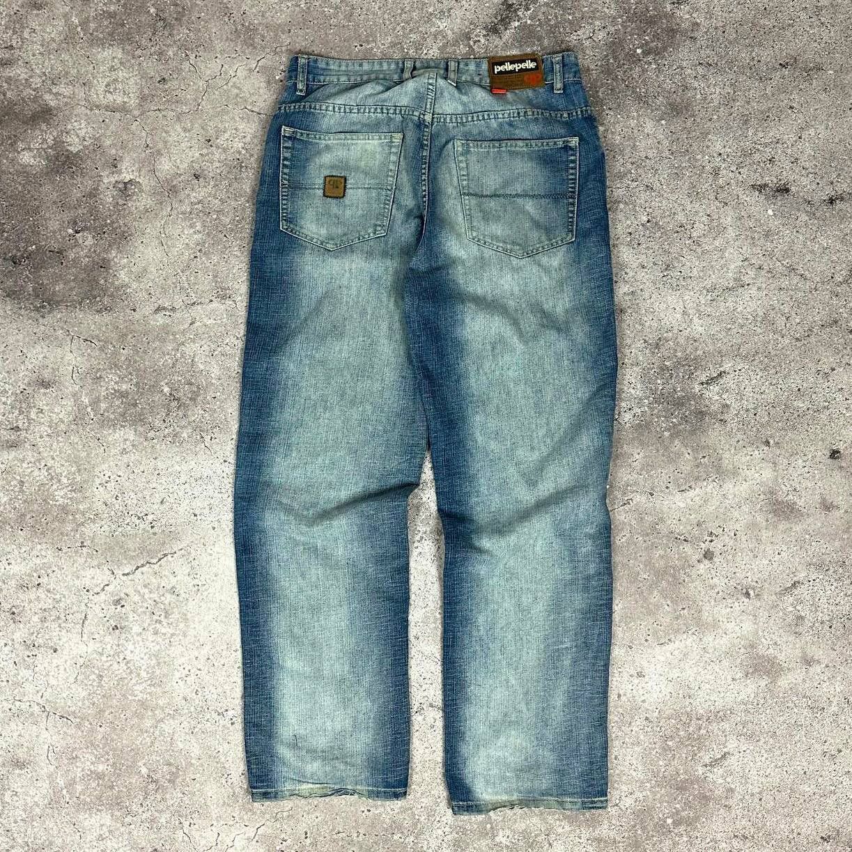Pelle Pelle Vintage 00s Pelle Pelle skateboarding straight jeans y2k og Size US 32 / EU 48 - 1 Thumbnail