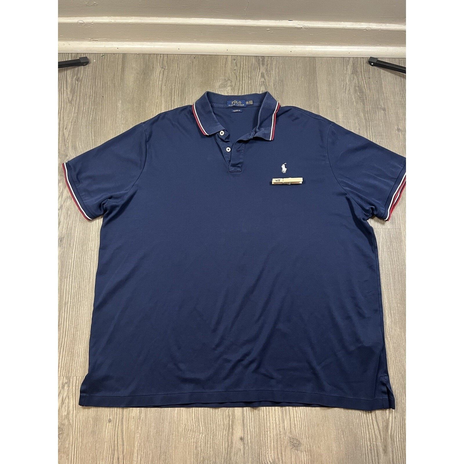 Polo Ralph Lauren Ralph Lauren Polo Shirt Mens XXL Blue Pony Preppy Golf Rugby Size US XXL / EU 58 / 5 - 1 Thumbnail