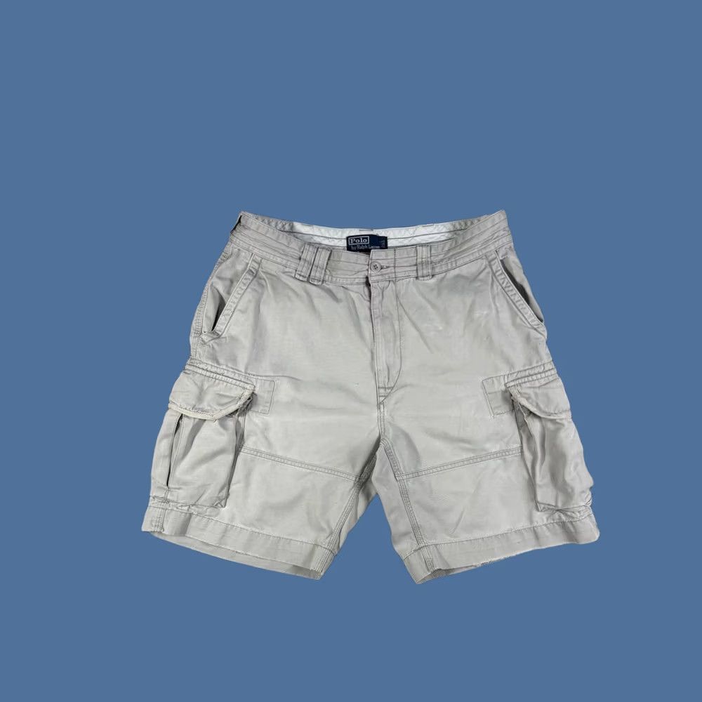 Polo Ralph Lauren Polo Ralph Lauren Classic Chino Cargo Shorts Light Gray Size 35 Men Size US S / EU 44-46 / 1 - 1 Thumbnail