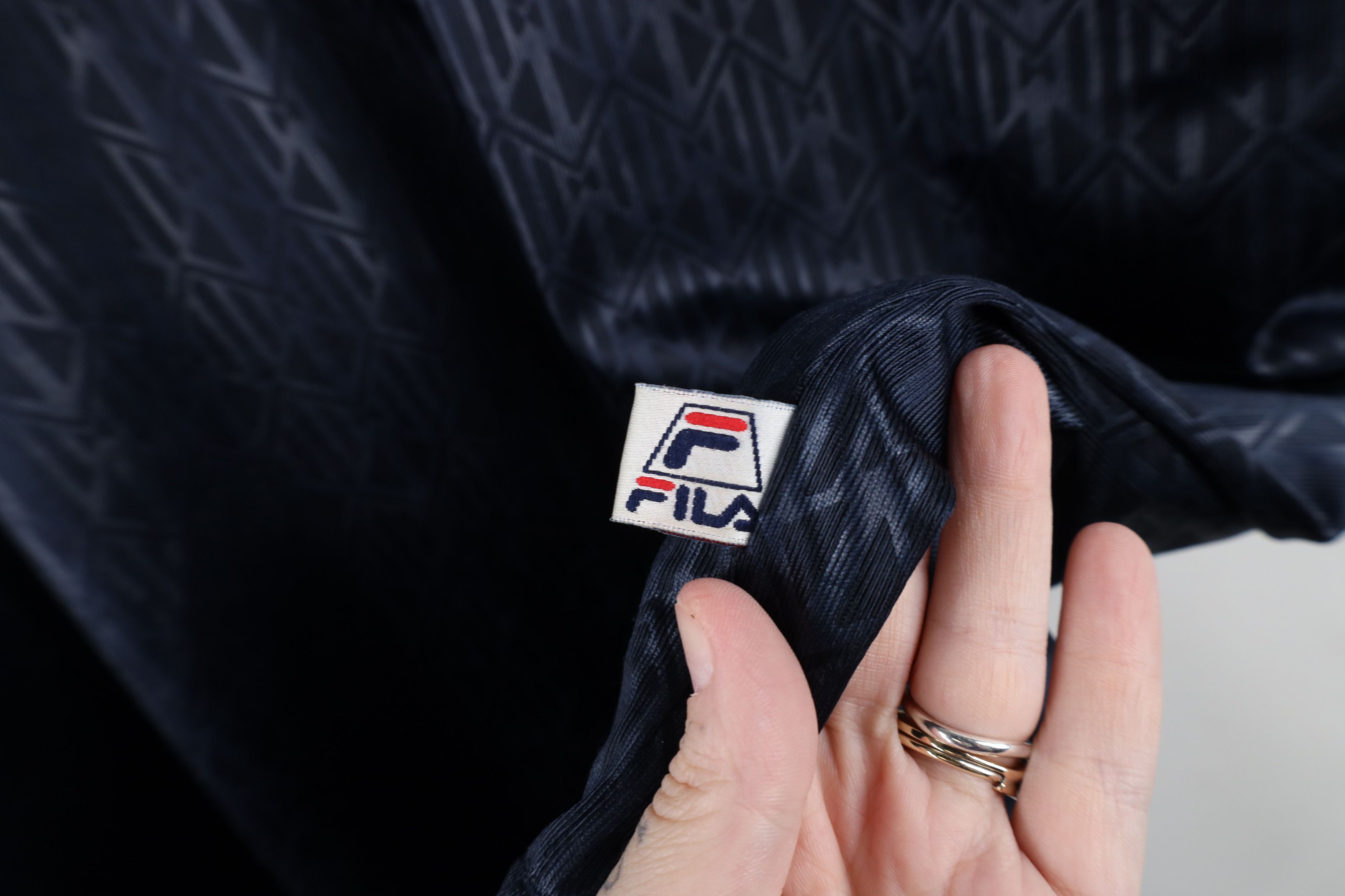 Fila Vintage 90s Fila Spell Half Zip Collared Tennis Polo Blue Size US XXL / EU 58 / 5 - 9 Thumbnail
