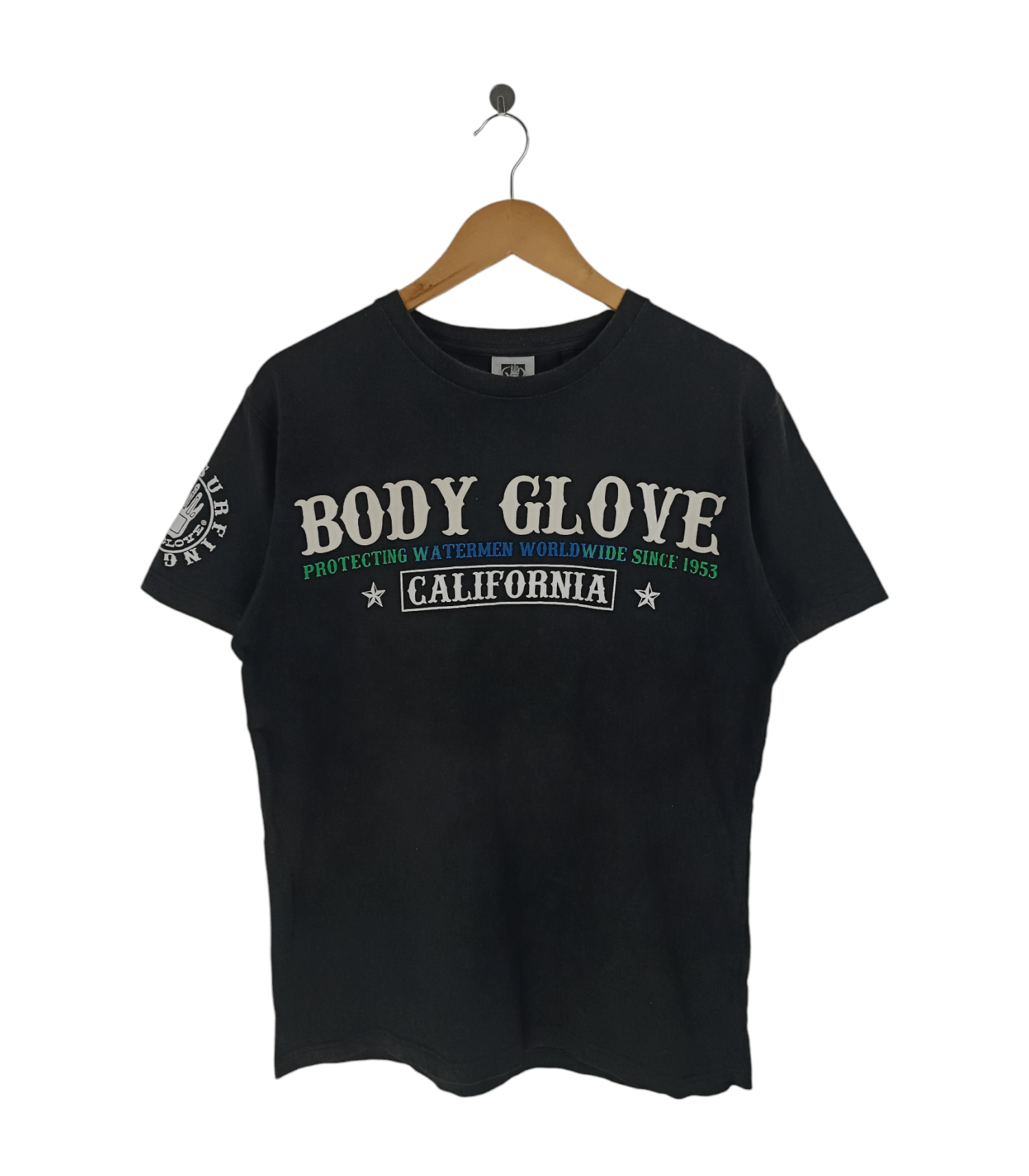 Body Glove VINTAGE Y2K FADED BODY GLOVE SURFING BEACH LONGBOARD HAWAII Size US L / EU 52-54 / 3 - 1 Thumbnail