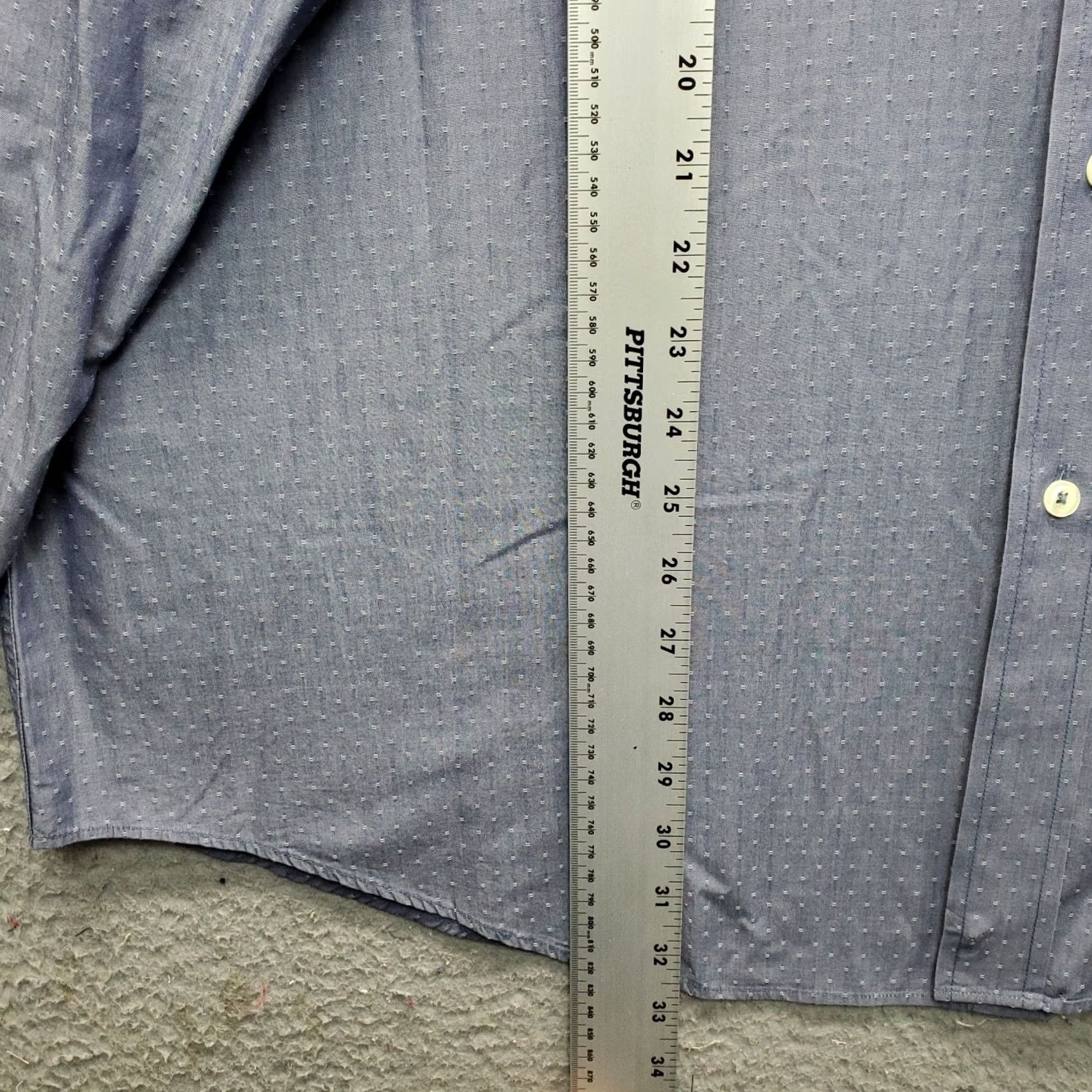 Brooks Brothers Brooks Brothers Regent Shirt Mens XXL Blue Polka Dot Regent Long Sleeve Collared Shirt Size US XXL / EU 58 / 5 - 3 Thumbnail