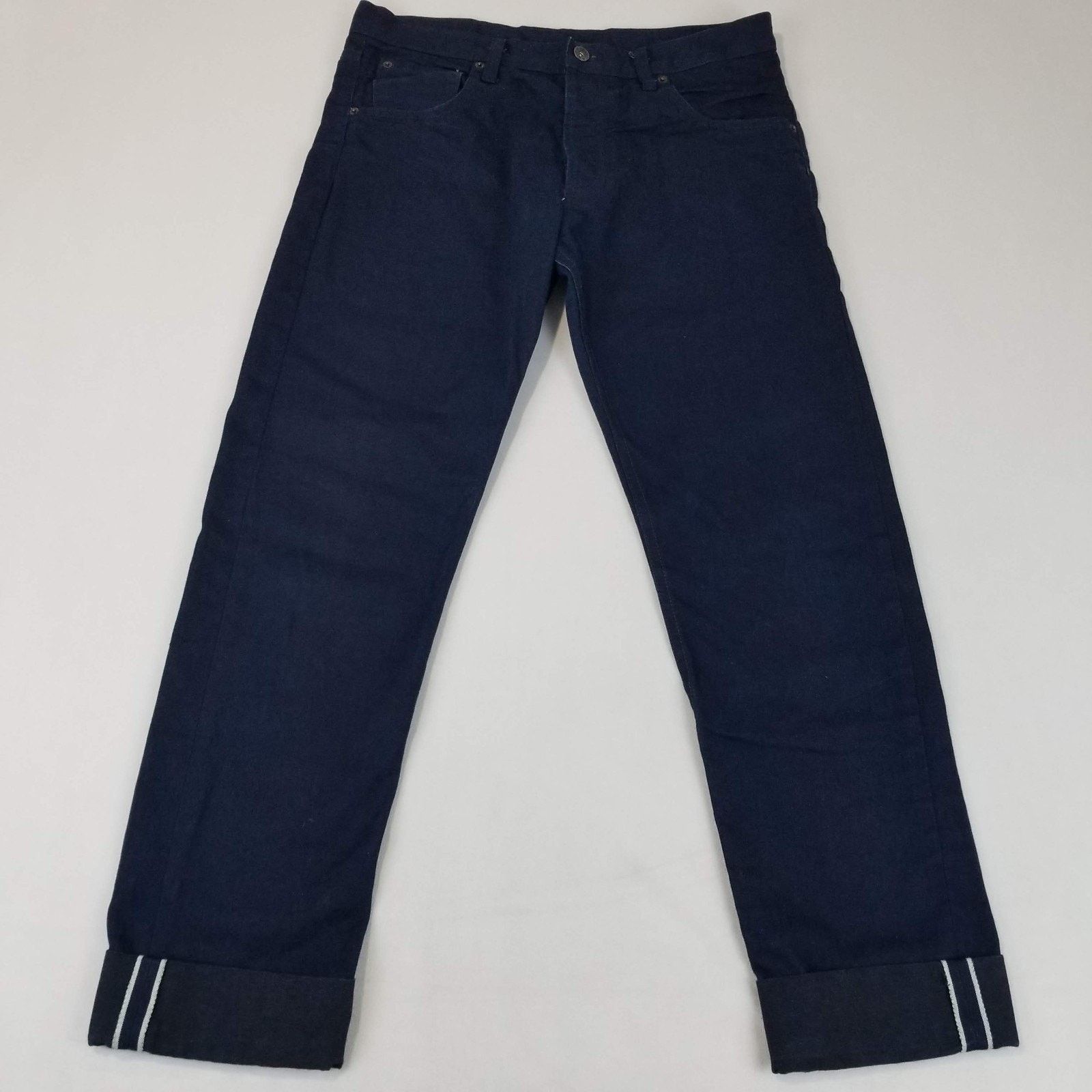 Other Dyer Jenkins Selvedge Jeans 34x34 Button Fly Made in USA Size US 34 / EU 50 - 14 Thumbnail