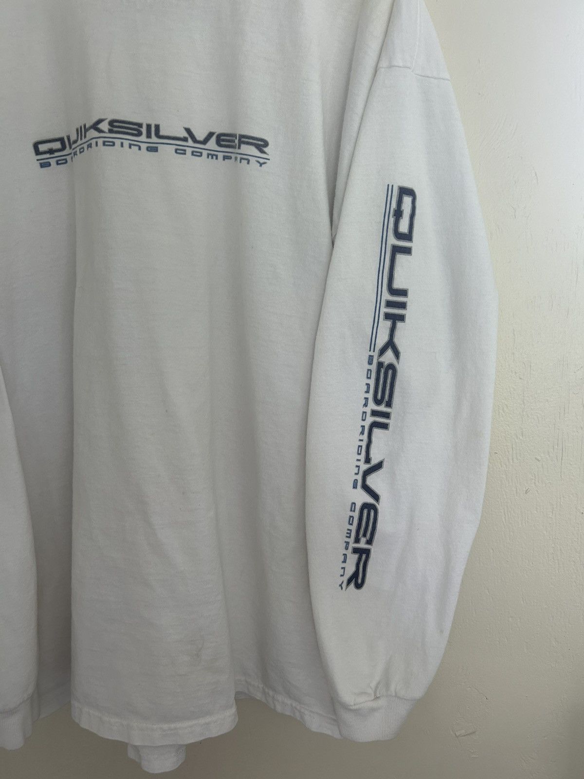 Quiksilver Vintage Quiksilver Logo Longsleeve Size US XL / EU 56 / 4 - 3 Thumbnail