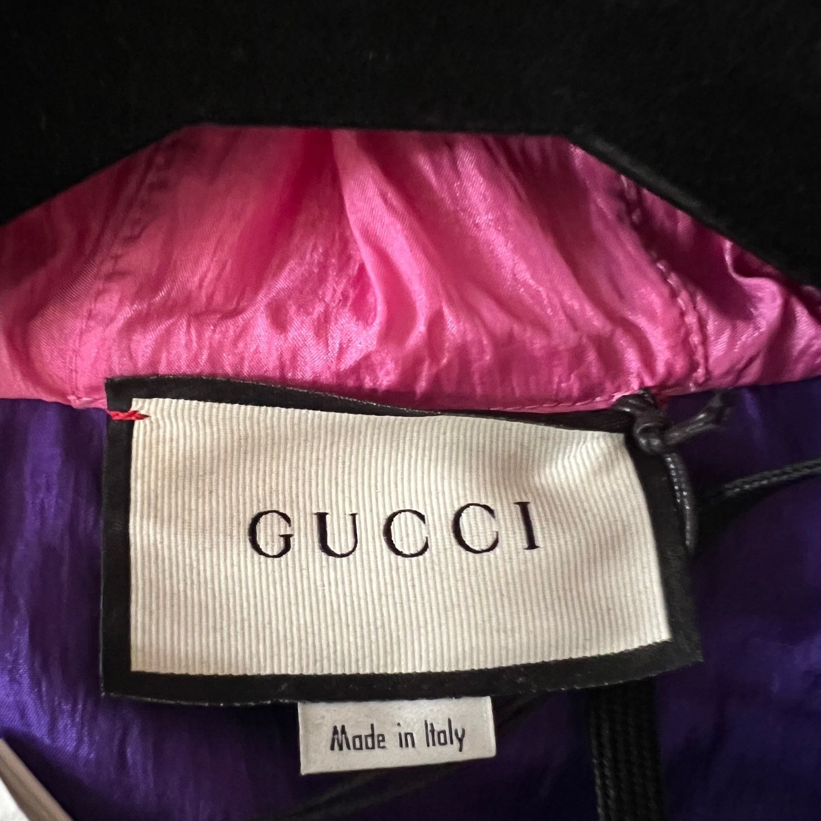 Gucci GUCCI Embellished Printed Hood Bomber Jacket w/ Tags, Medium Size M / US 6-8 / IT 42-44 - 4 Thumbnail