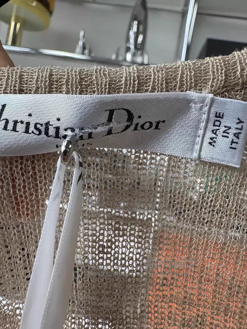 Dior Dior Nude little bee embroidery knitted vest Size XS / US 0-2 / IT 36-38 - 6 Thumbnail
