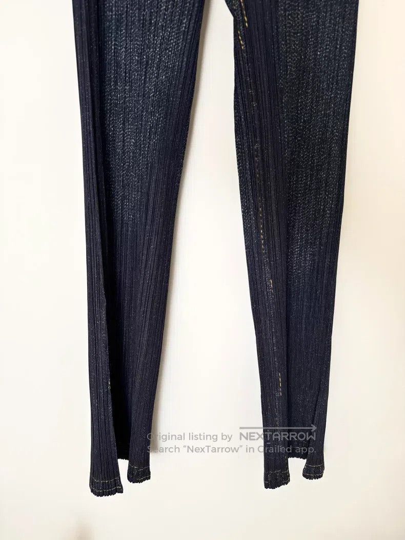 Issey Miyake Issey Miyake size:1 Pleated Series Blue Jeans Size 22" - 3 Thumbnail