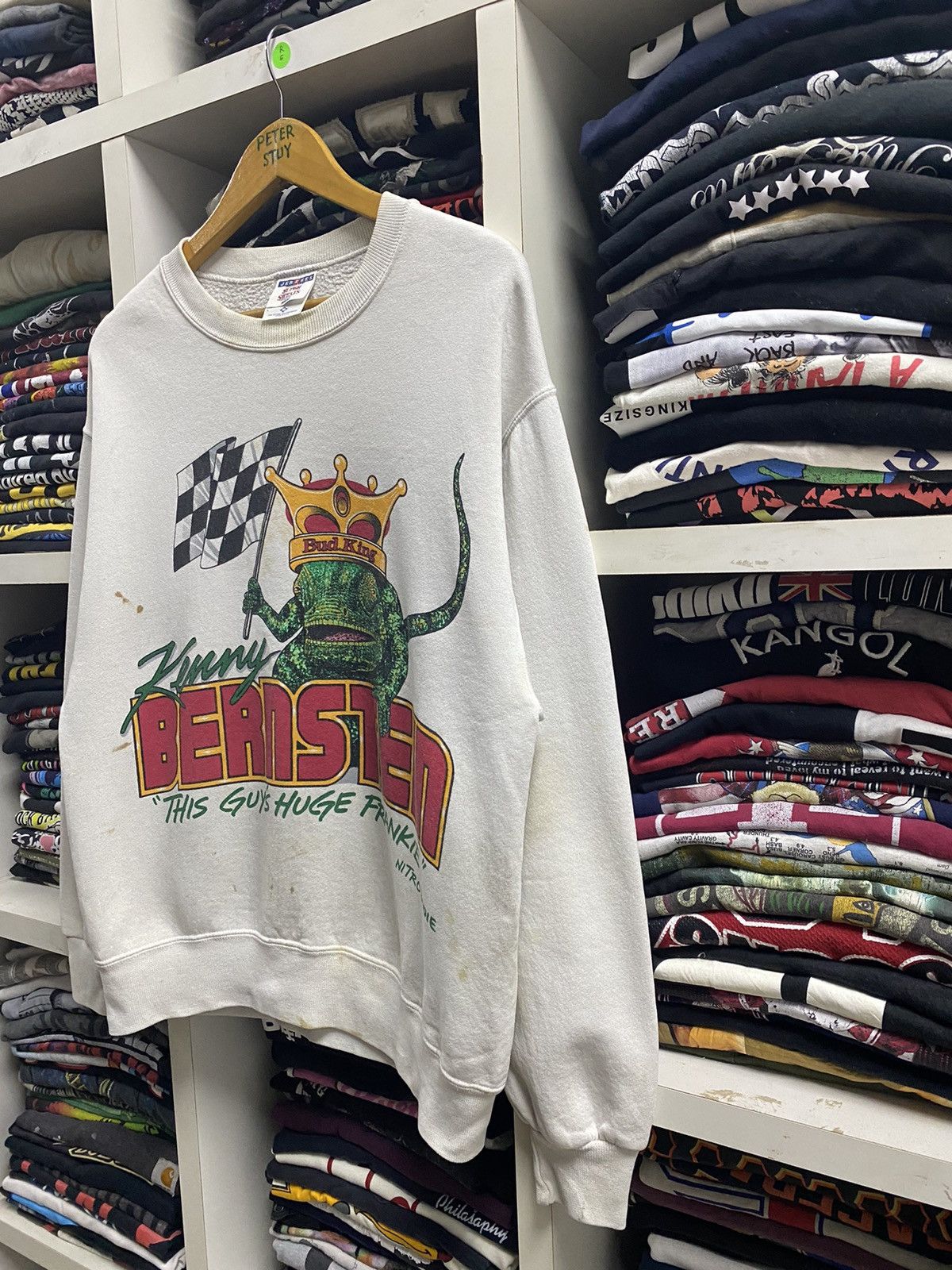 Budweiser × Vintage Vintage 1998 Kenny Beinstein Sweater Size US M / EU 48-50 / 2 - 3 Thumbnail