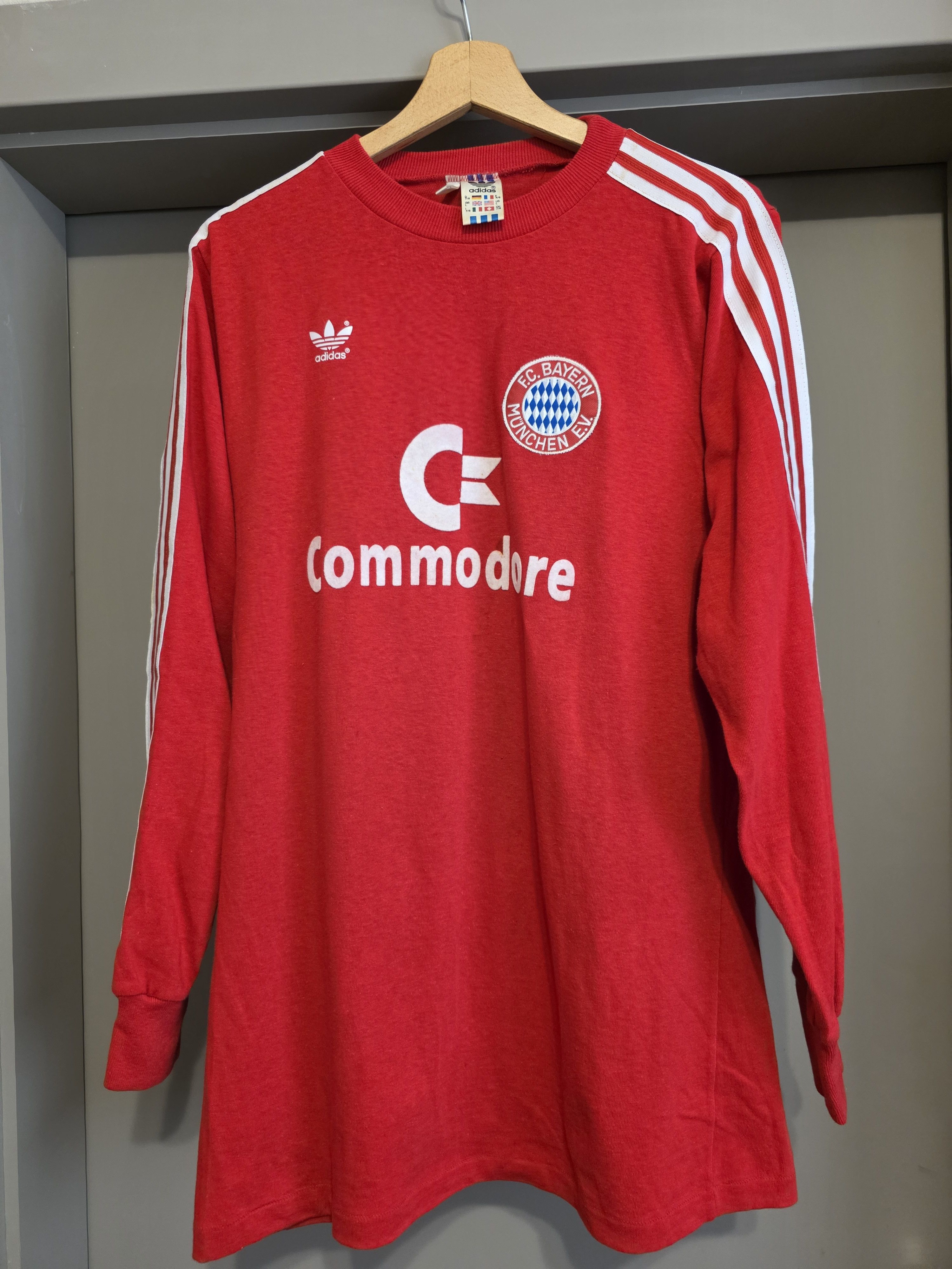 Adidas Vintage Bayern Munich 1985-1986 Home adidas jersey L Size US L / EU 52-54 / 3 - 1 Thumbnail