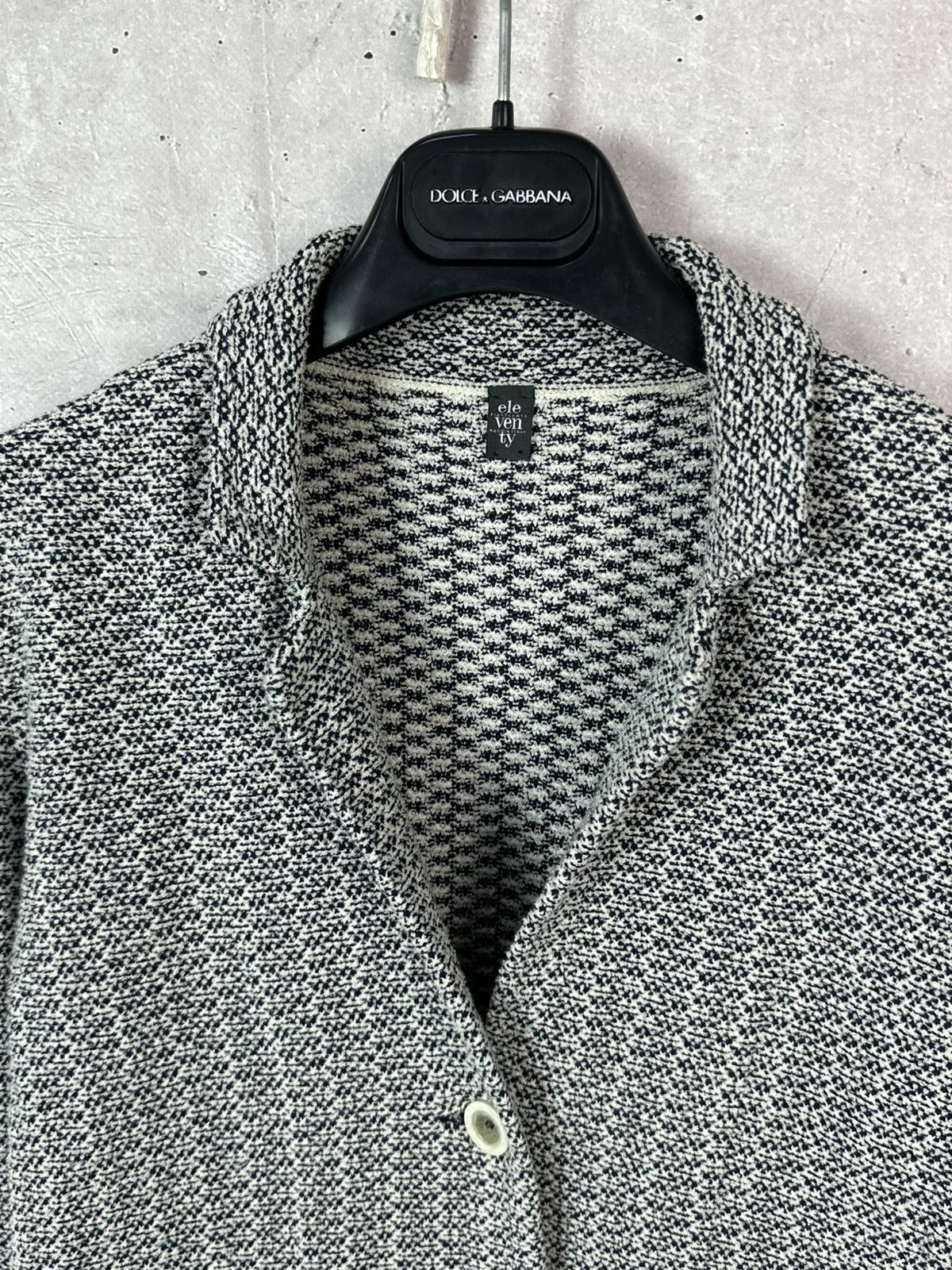 Eleventy Eleventy Knit Made in Italy Cotton Blend Women’s Blazer Size S / US 4 / IT 40 - 3 Thumbnail