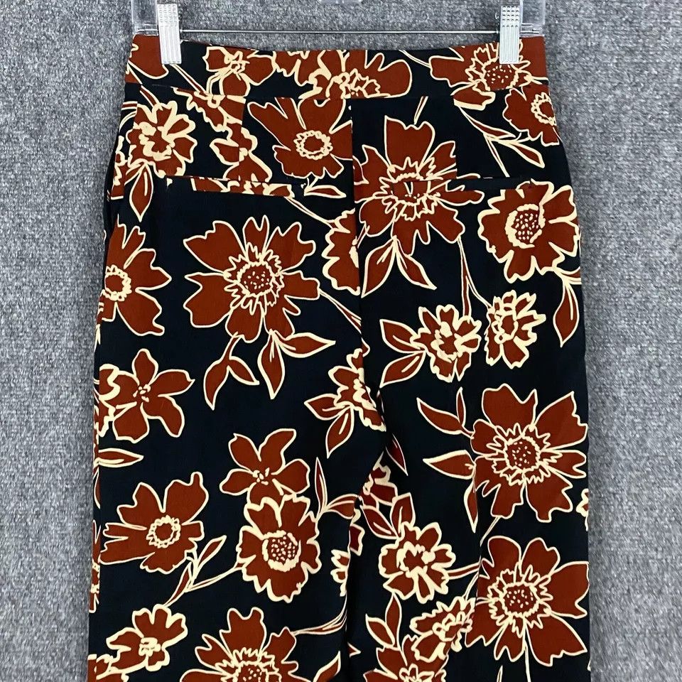 Zara Zara Basic Pants Women's Size XS Hawaiian Hook & Eye Adults Size 28" / US 6 / IT 42 - 9 Thumbnail