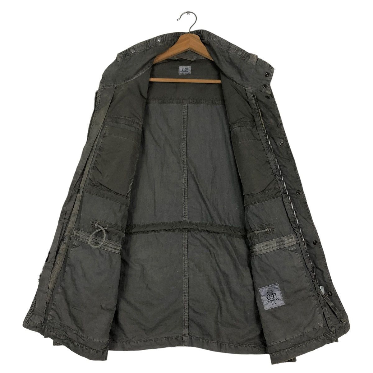 C.P. Company 🔥VINTAGE BIKER JACKET CP COMPANY MADE IN ITALY CARGO POCKET Size US L / EU 52-54 / 3 - 14 Thumbnail