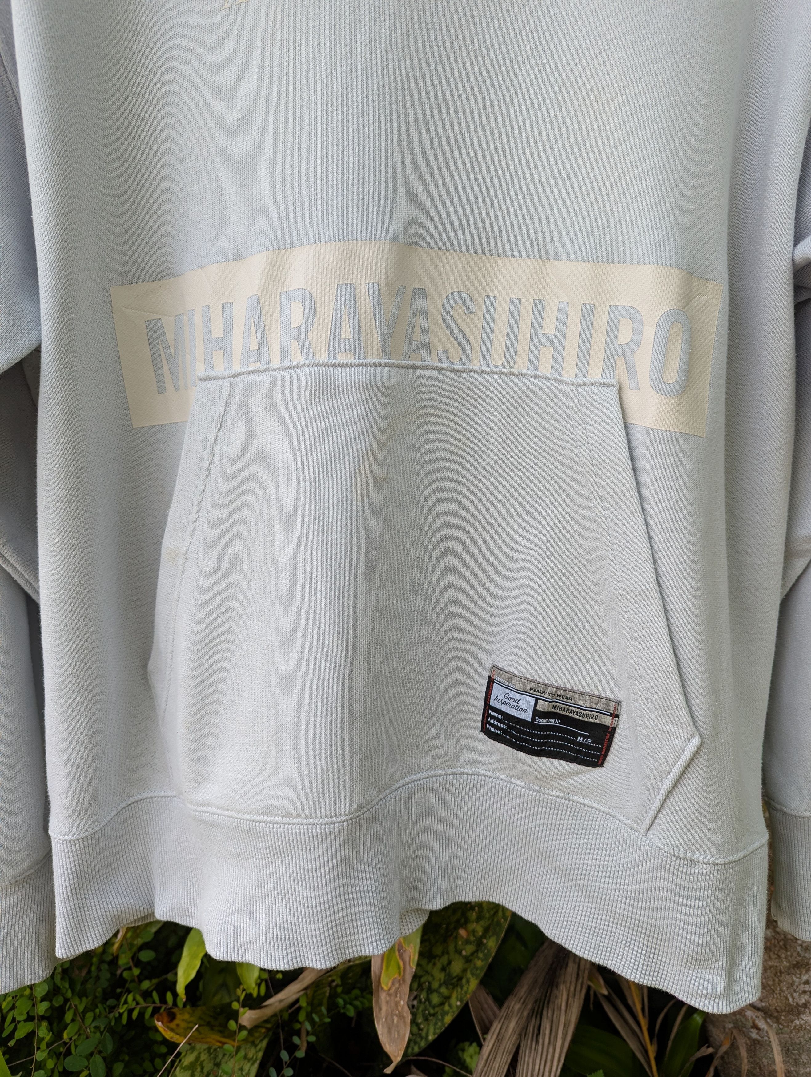 Maison MIHARA YASUHIRO Miharayasuhiro GU Sweatshirt Good Inspiration Size US XL / EU 56 / 4 - 3 Thumbnail