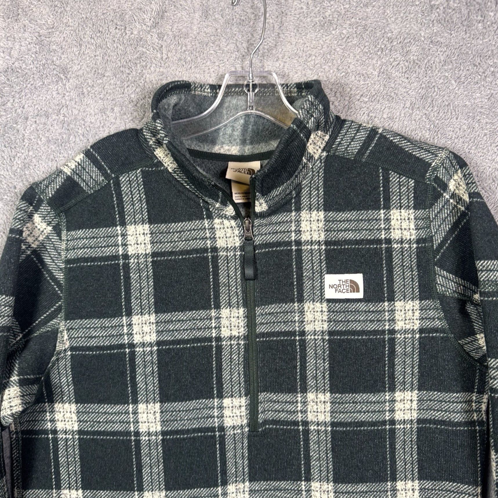 The North Face VINTAGE The North Face Gordon Lyons Jacket Mens L Plaid Fleece 1/2 Zip Size US L / EU 52-54 / 3 - 4 Thumbnail