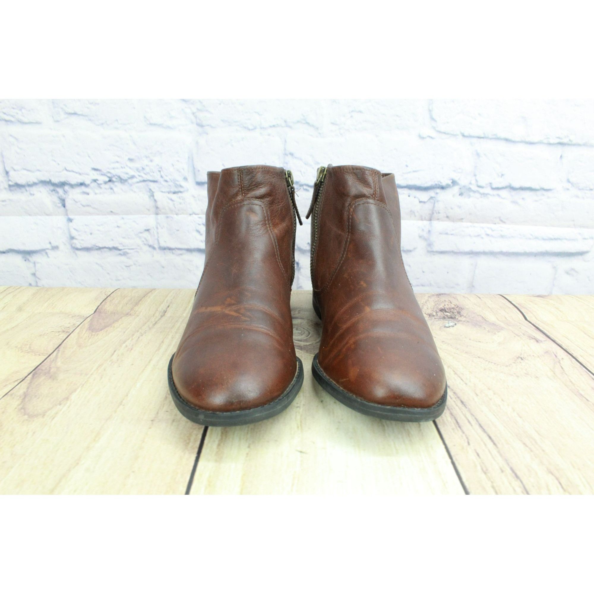 Leather × Timberland Timberland Preble Women's Side Zip Casual Ankle Boots Size US 7 / IT 37 - 5 Thumbnail