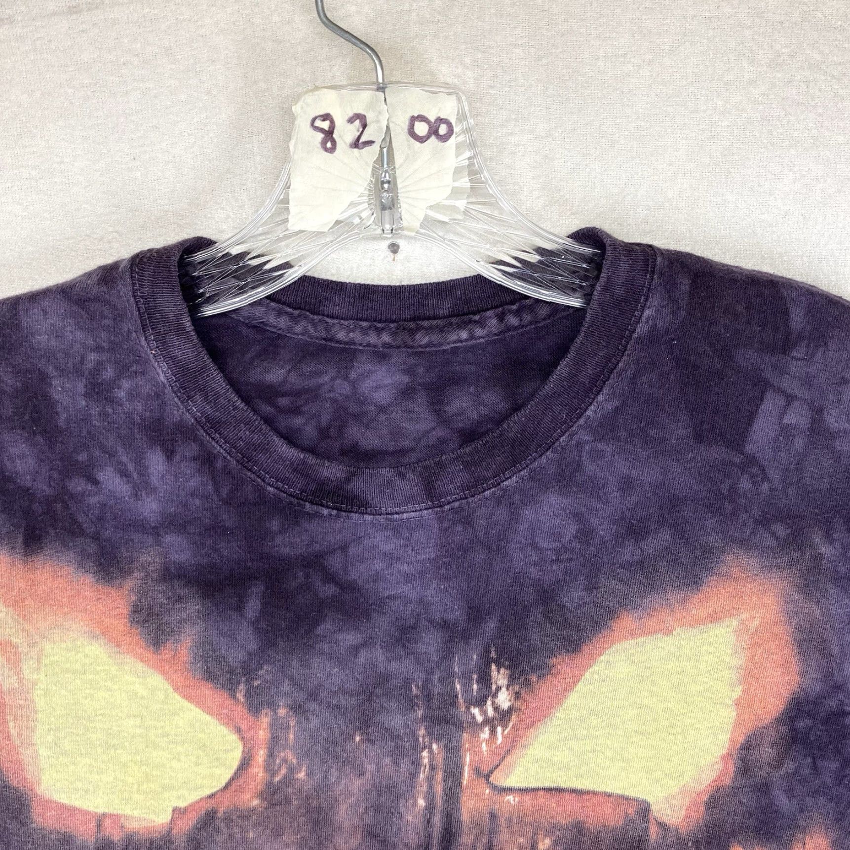 The Mountain VINTAGE The Mountain Halloween Jack-o'-lantern T-shirt Unisex Adults Medium Purple Graphic Print Fall Winter Mens Size US M / EU 48-50 / 2 - 4 Thumbnail