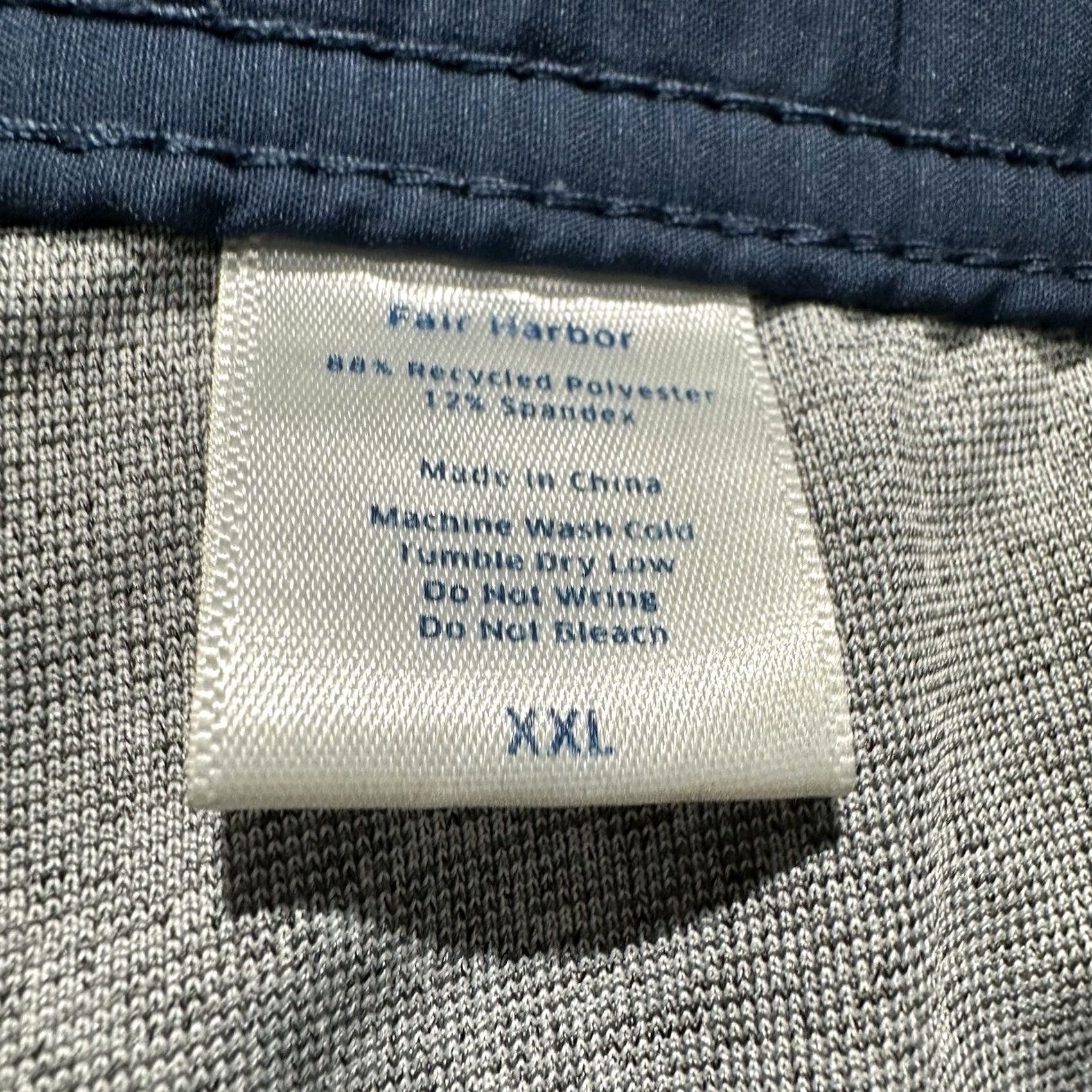 Vintage Fair Harbor The Anchor Swim Trunks Mens 2XL XXL Blue Striped Lined 44x8" FAIR Size US 39 - 4 Thumbnail