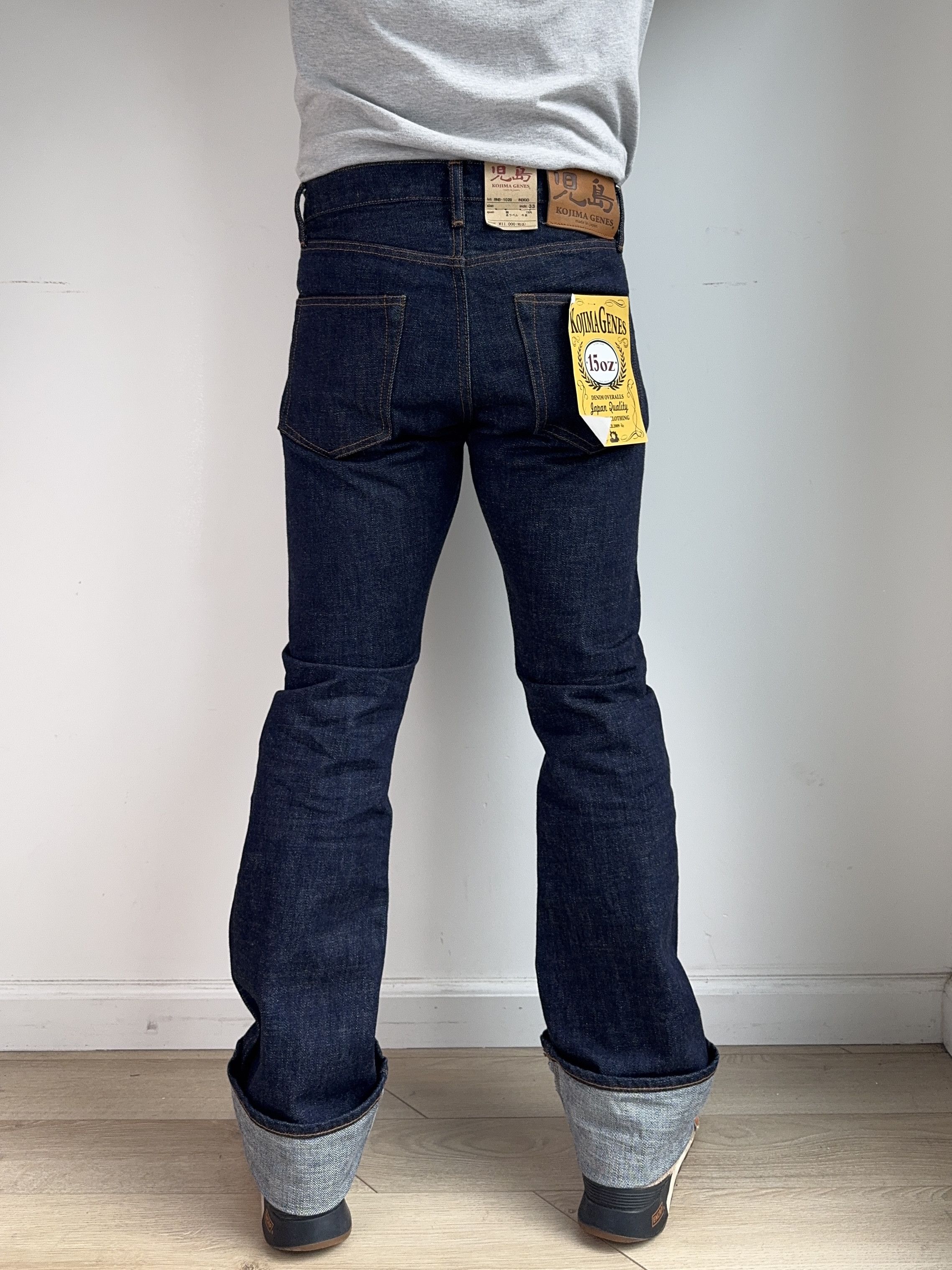 KOJIMA GENES KOJIMA GENES RNB-102B Bootcut W33 x L 33 15oz Selvedge Size US 33 - 17 Thumbnail