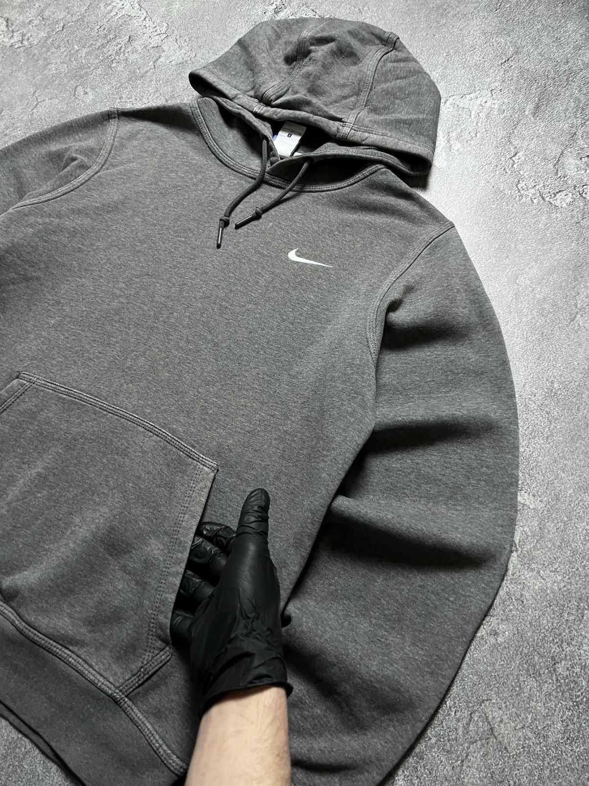 Nike Vintage Nike Hoodie Big Swoosh Logo Retro Long Sleeve S Size US S / EU 44-46 / 1 - 5 Thumbnail