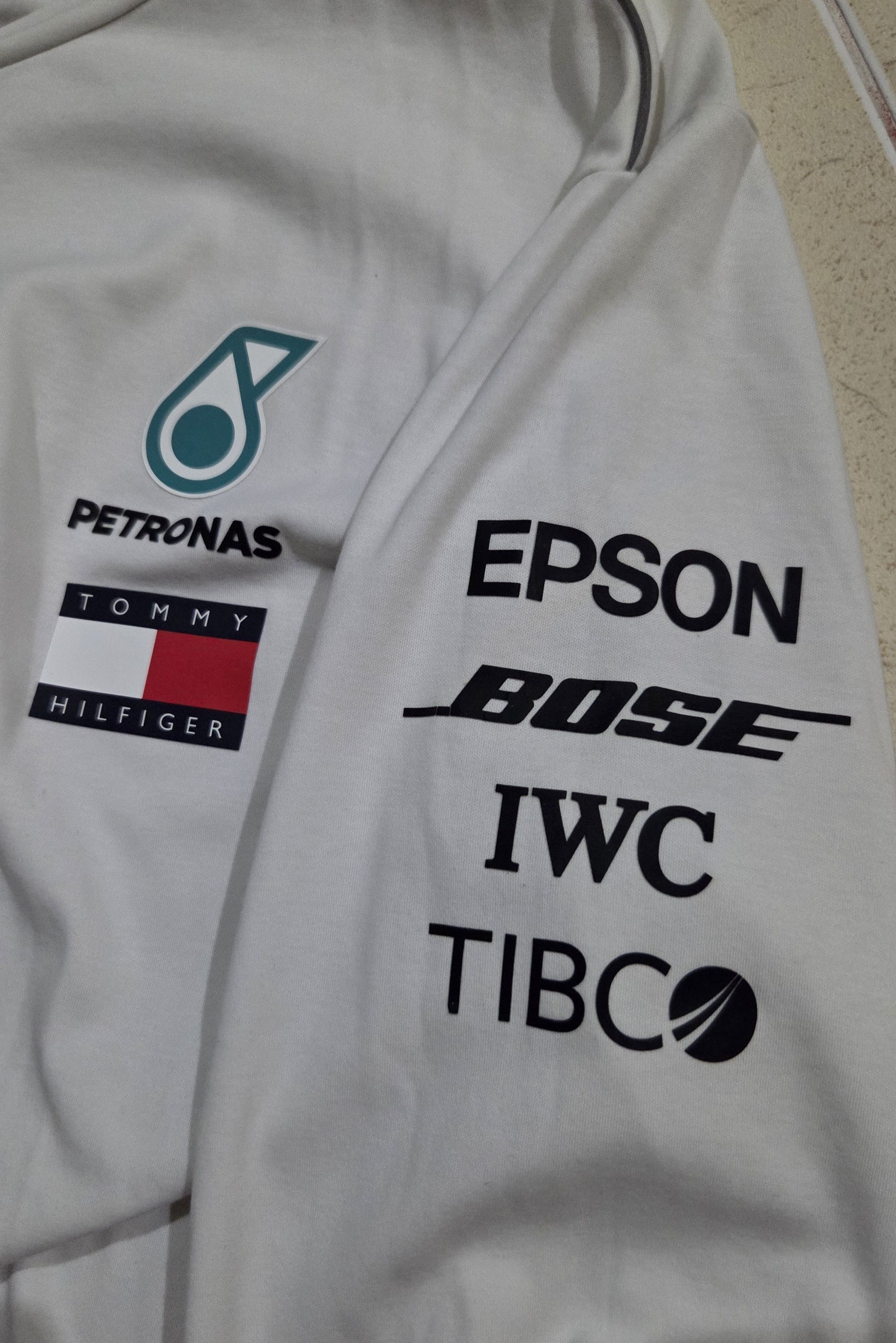Tommy Hilfiger 2018 LH Issue Driver Tee Mercedes-AMG PETRONAS F1 Size US M / EU 48-50 / 2 - 8 Thumbnail