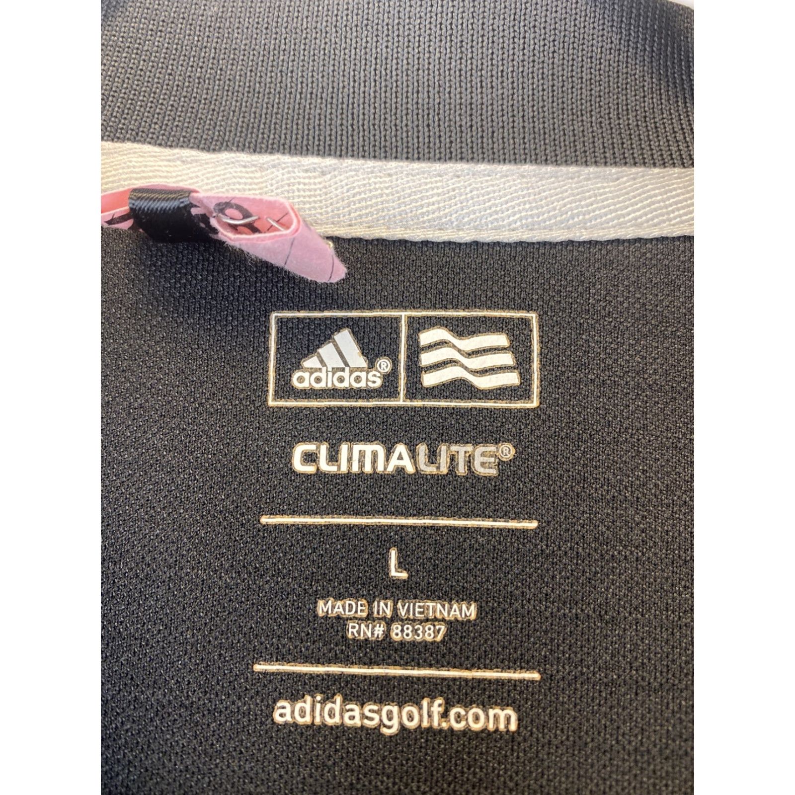 Adidas adidas Climalite Polo Shirt Men L Black Athletic Golf Shirt /86-7 Size US L / EU 52-54 / 3 - 4 Thumbnail