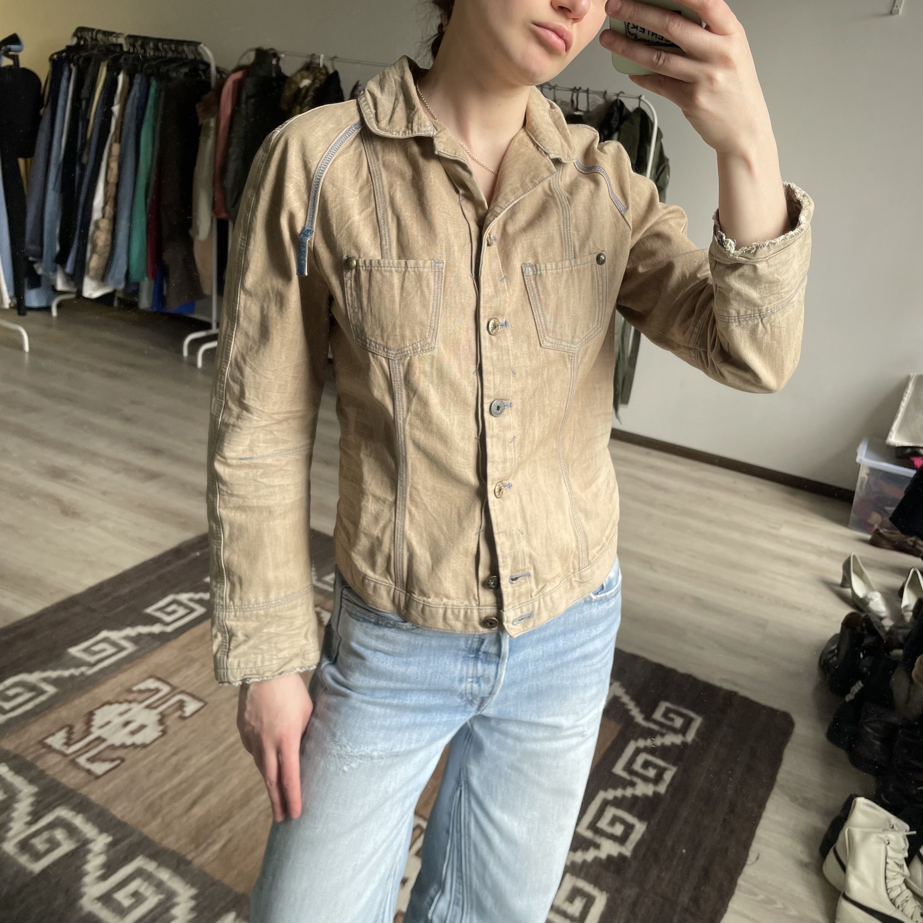 Marithe + Francois Girbaud Marithe Francois Girbaud Vintage y2k Archive Jacket 8588AC Size M / US 6-8 / IT 42-44 - 2 Thumbnail