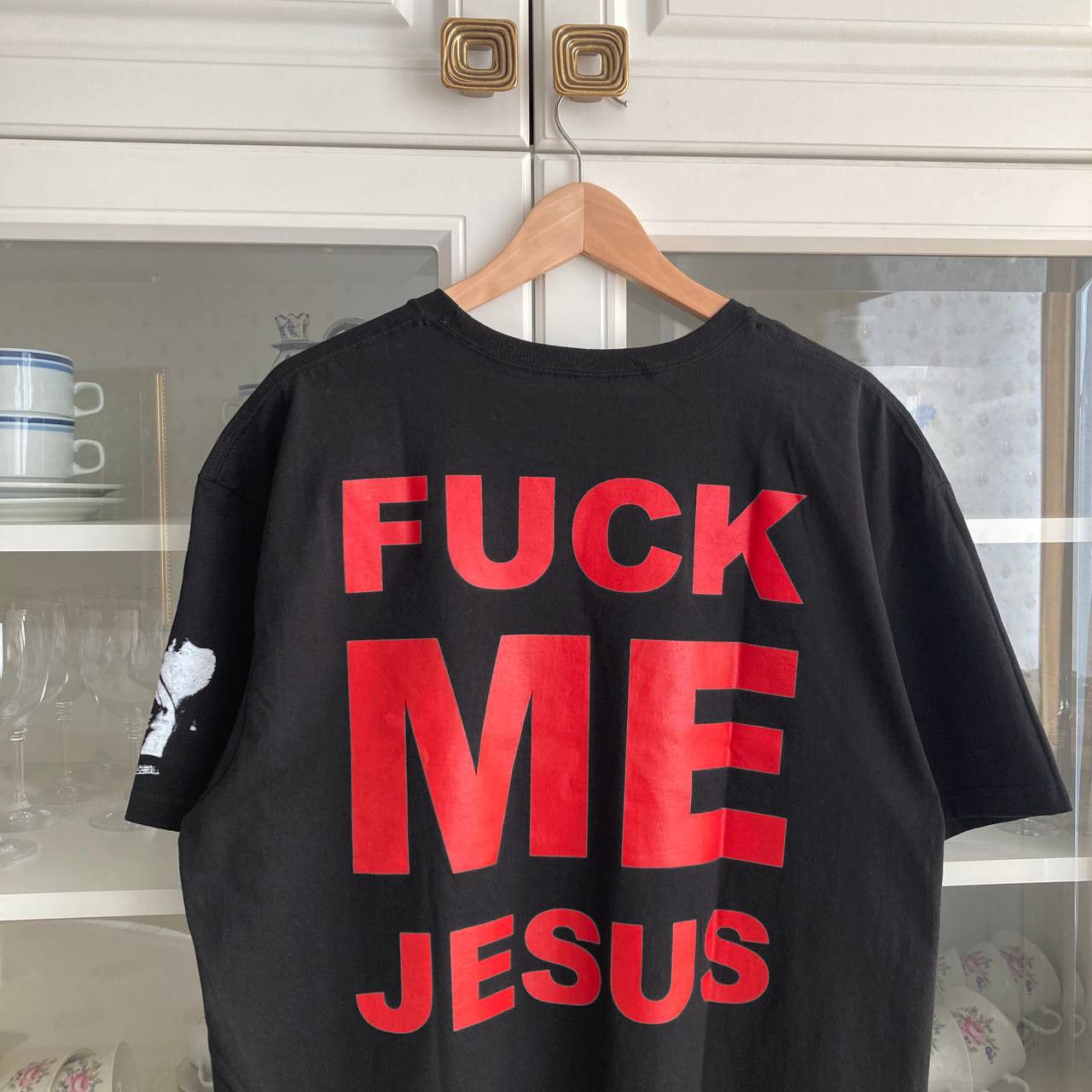 Band Tees T-shirt Marduk - Fuck me jesus / black metal Size US XL / EU 56 / 4 - 6 Thumbnail