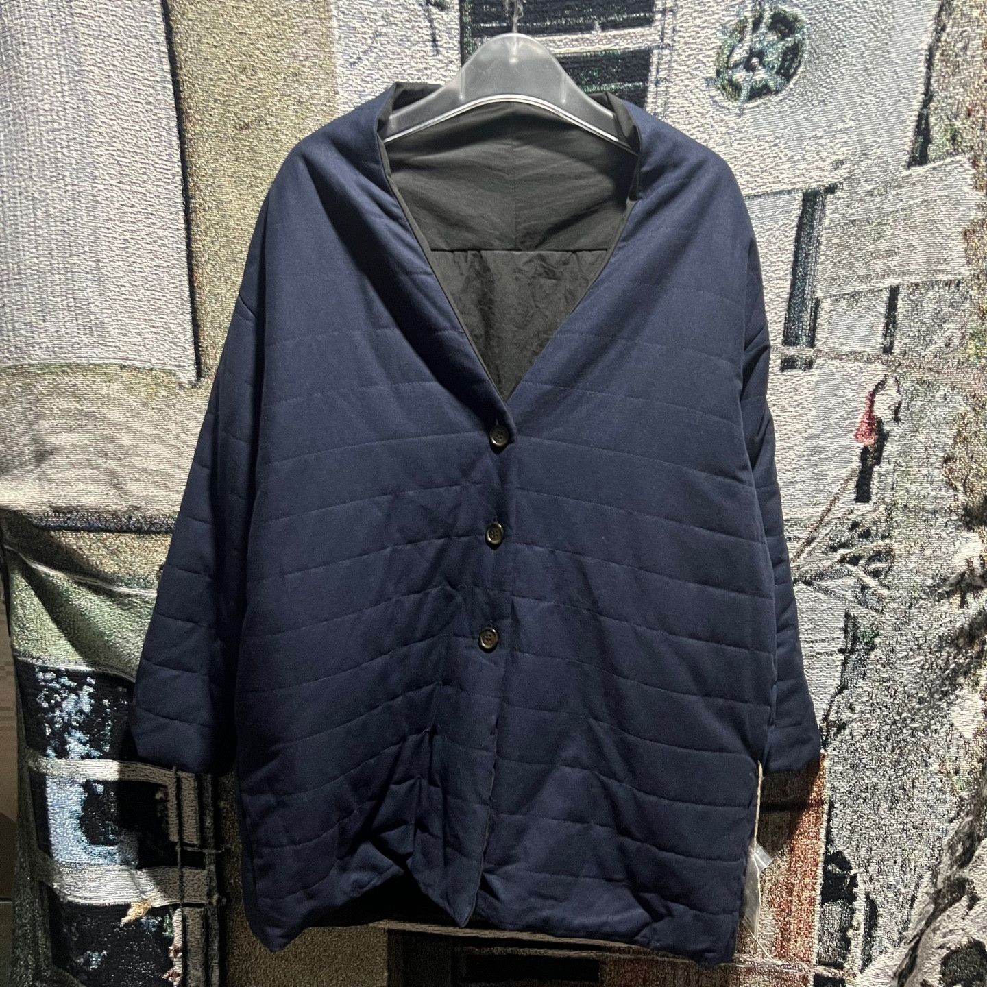 Japanese Brand YARRA reversible cotton jacket Size ONE SIZE - 1 Thumbnail